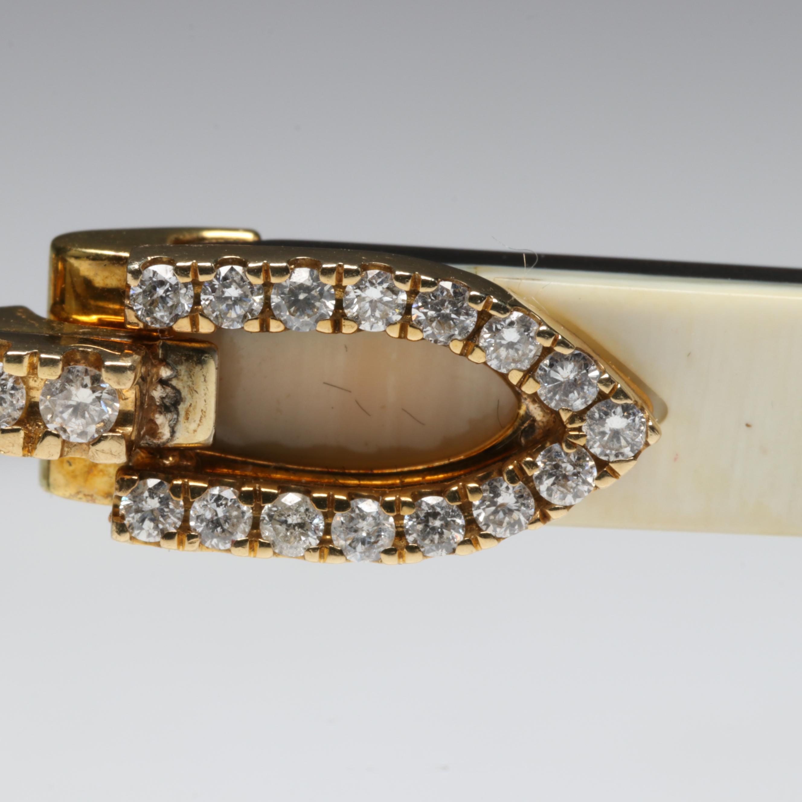 Cartier 10K Gold 1.60 CTW Diamond Embellished Blue Tint Rimless Sunglasses