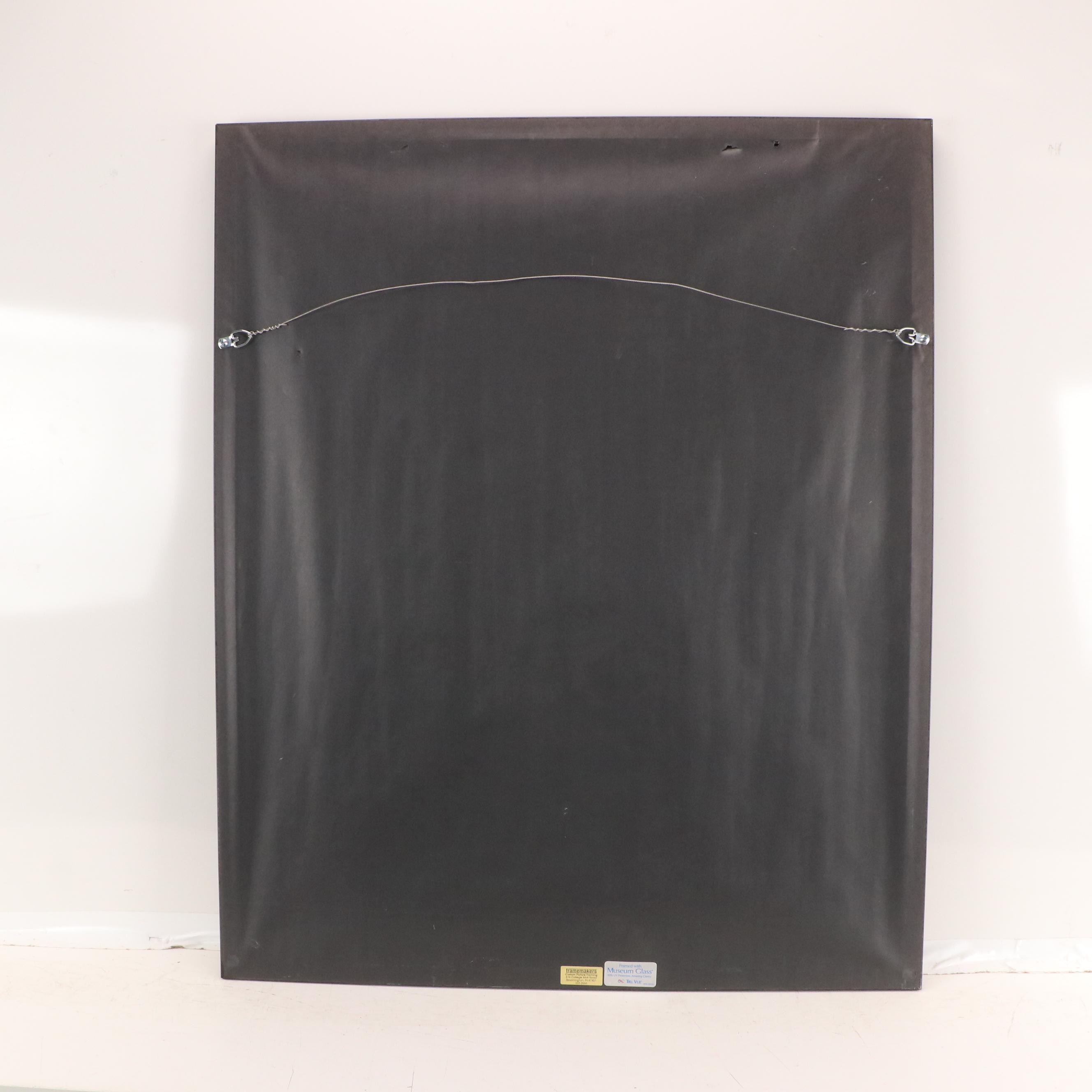 Jacques Fabert Standing Nude Ink Drawing, 1978