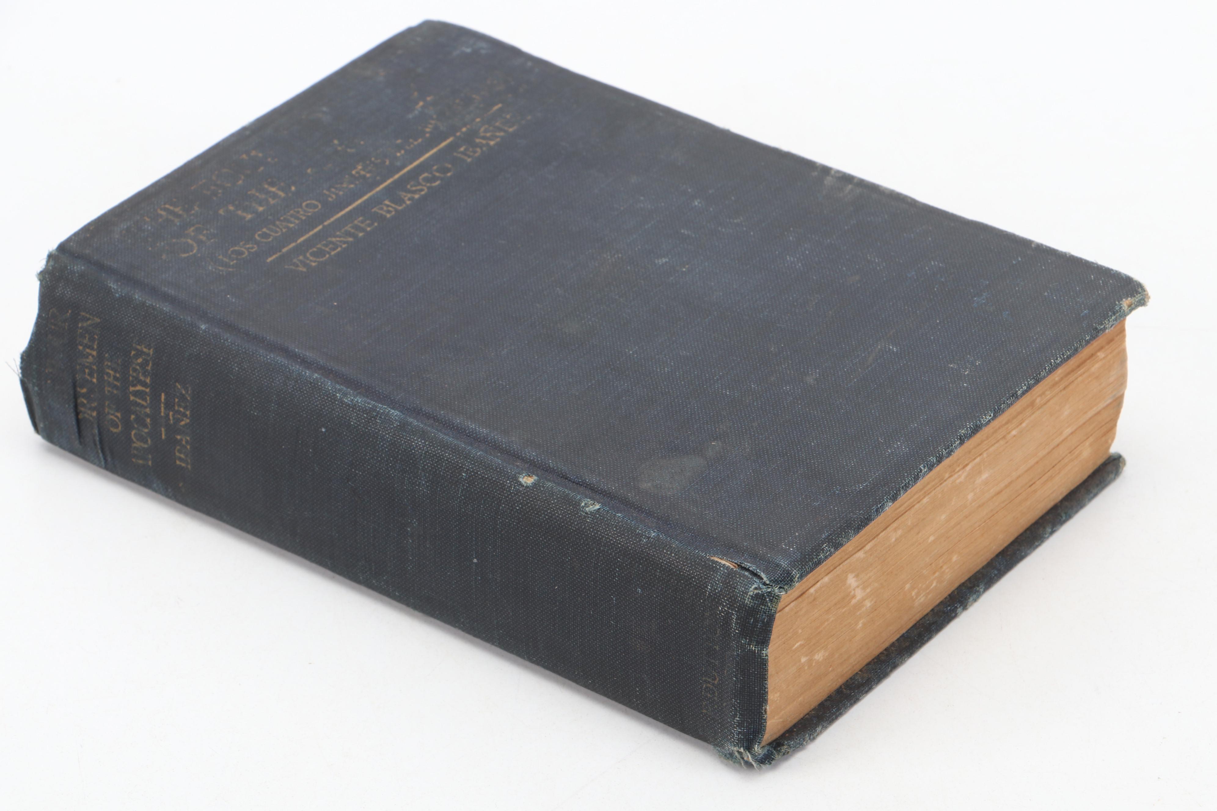 First American Edition "The Four Horsemen of the Apocalypse" by Vicente Ibáñez