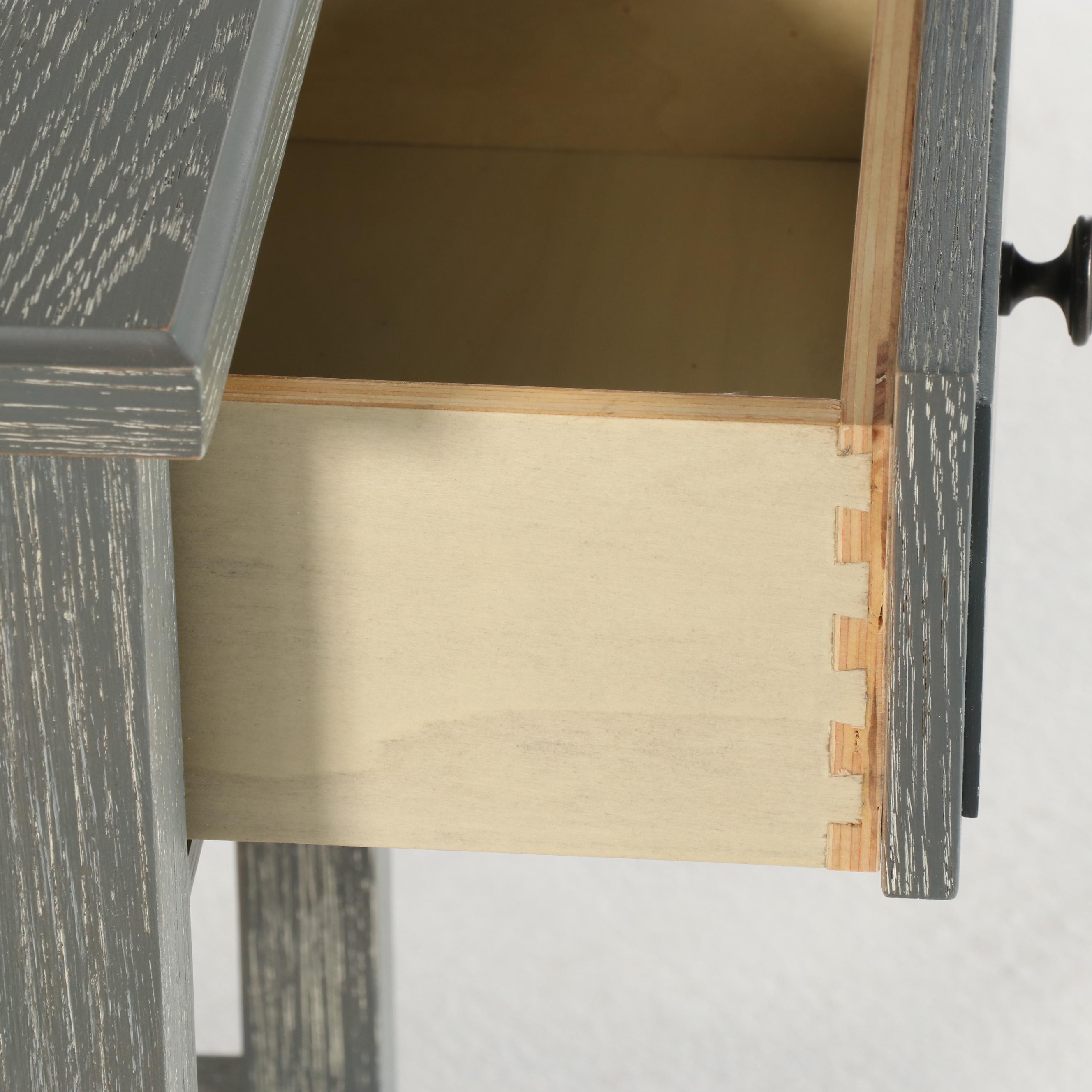 Pottery Barn Teen "Fairfax" Nightstand in Smoked Charcoal Finish