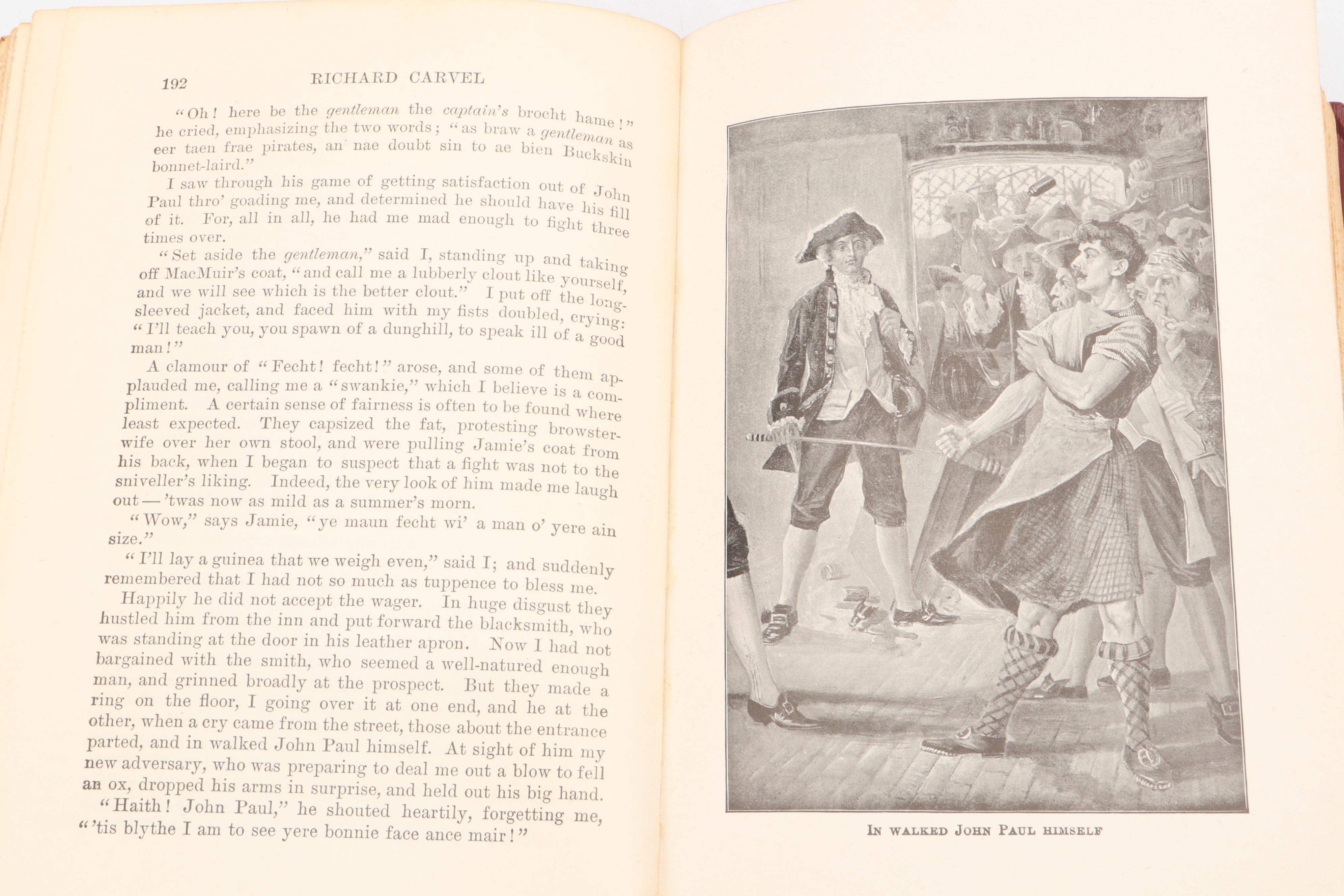 First Edition, Later Printing "Richard Carvel" by Winston Churchill, 1899