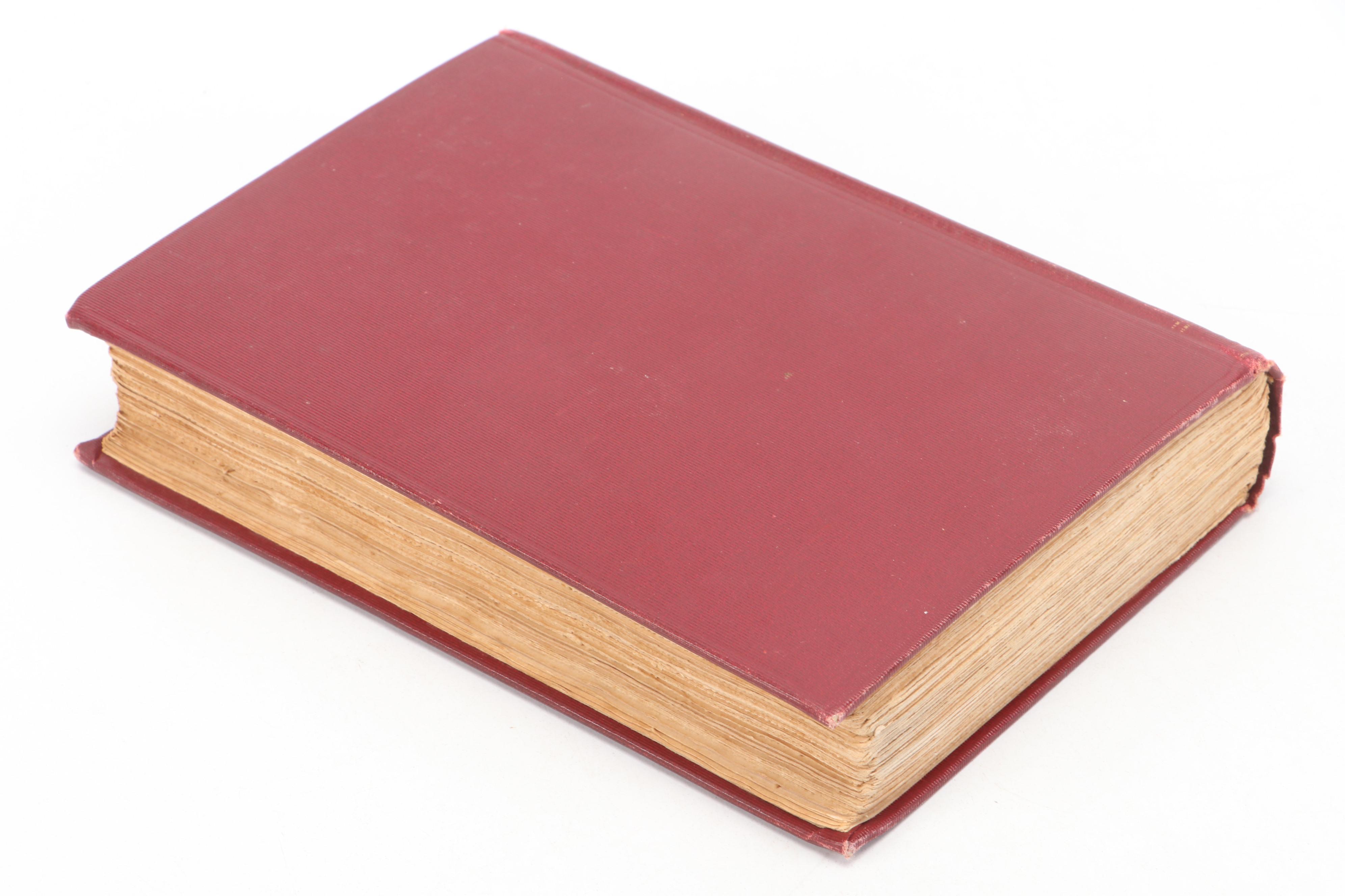 First Edition, Later Printing "Richard Carvel" by Winston Churchill, 1899