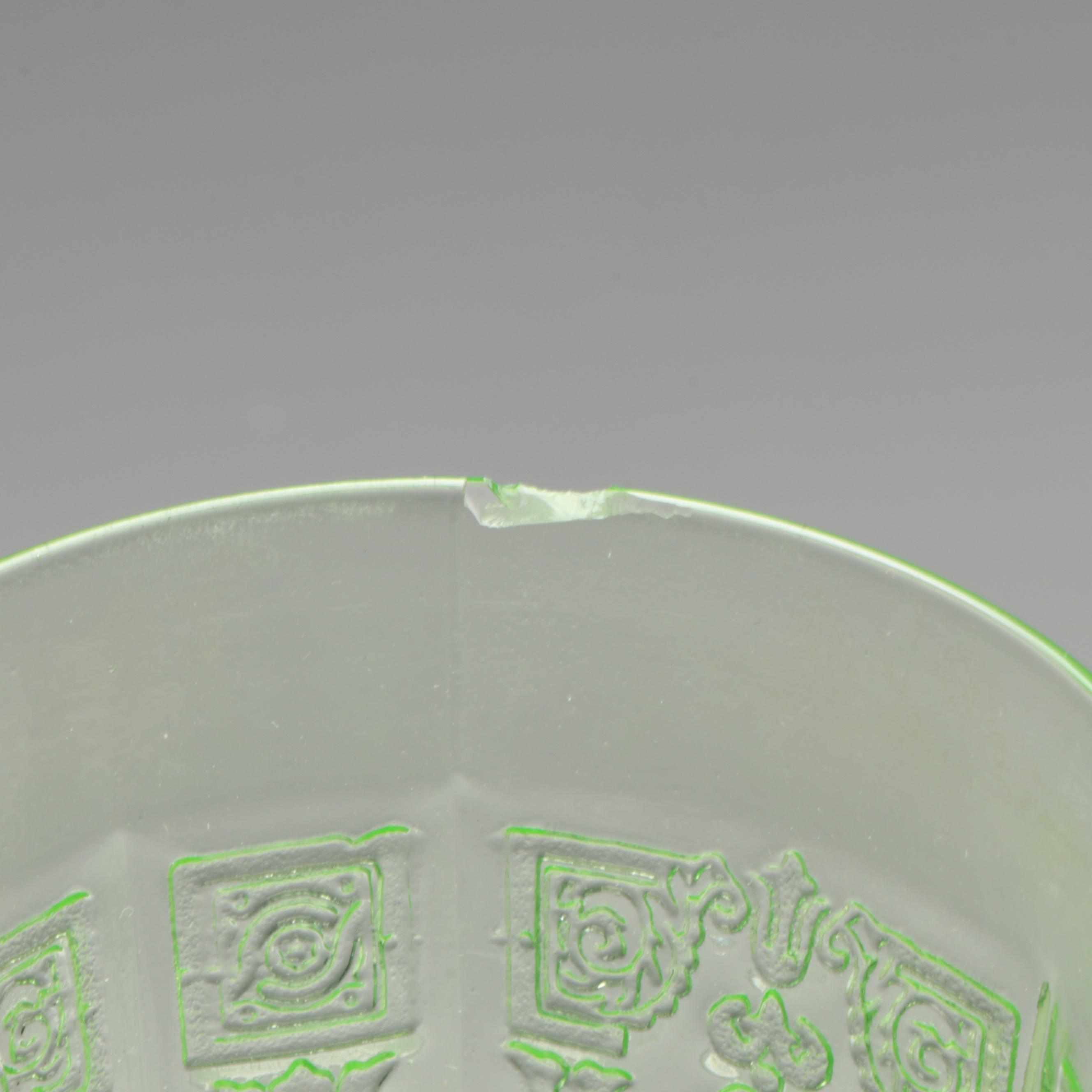 Anchor Hocking "Princess Green" Uranium Glass Tumblers, Pitchers, and Bowls