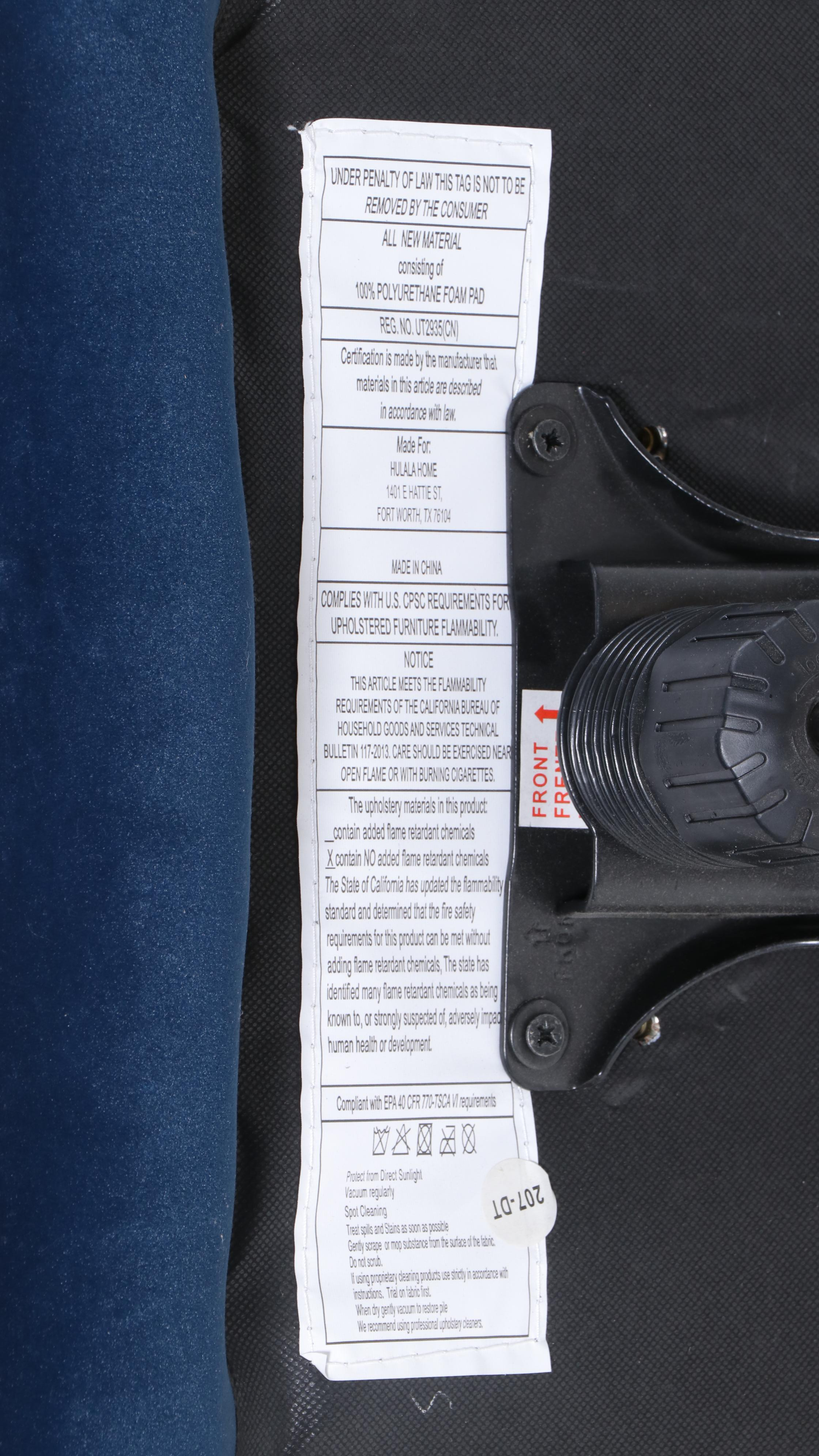 Hulala Home Brass-Patinated Metal Adjustable-Height Swivel-Tilt Desk Chair