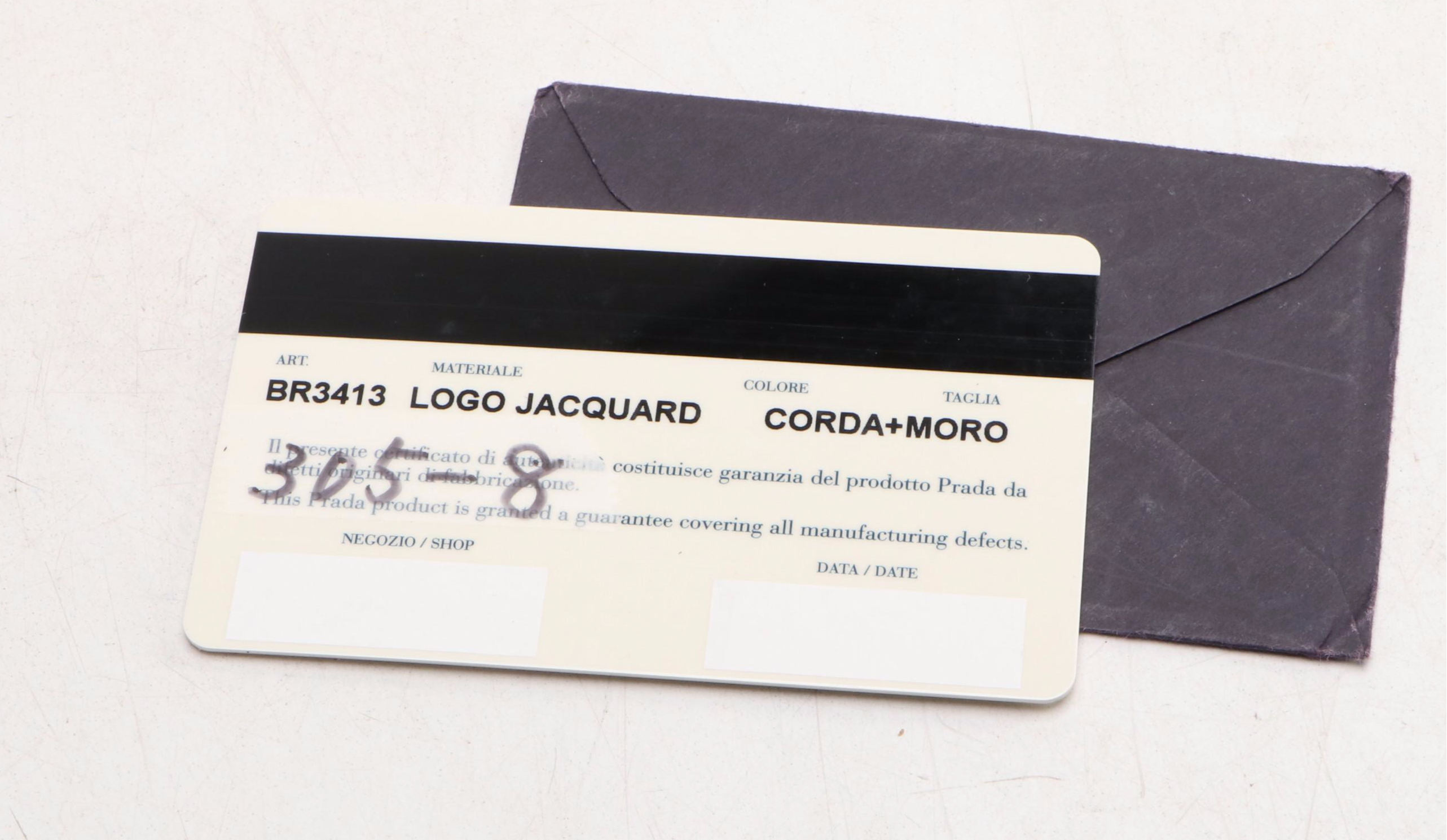 Prada Canapa Logo Tote Bag in Canvas and Leather