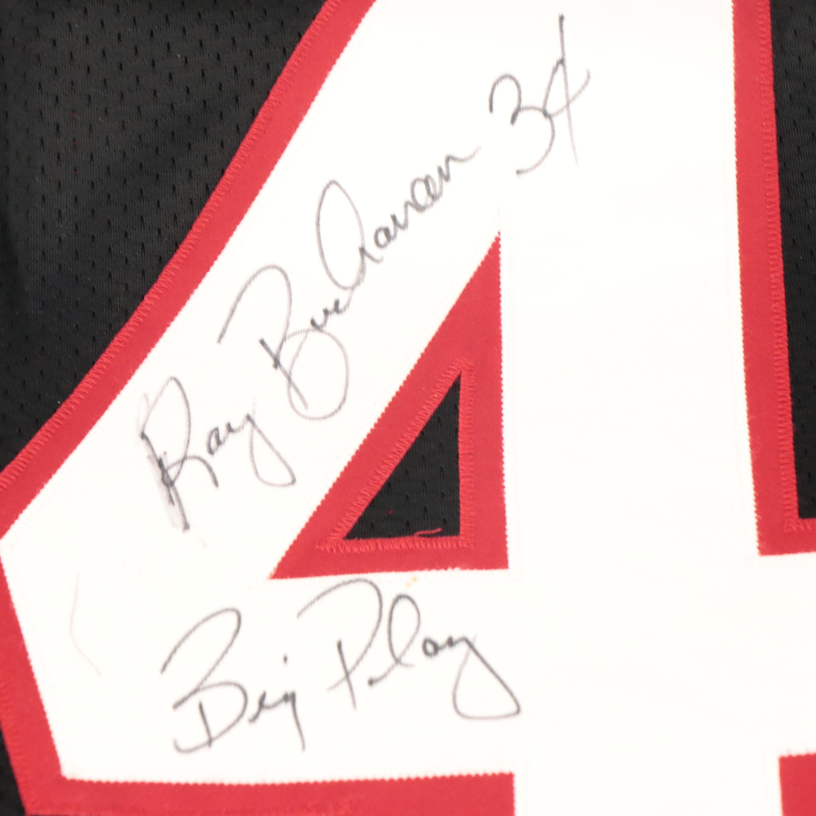 Ray Buchanan Signed Game Worn Atlanta Falcons Jersey