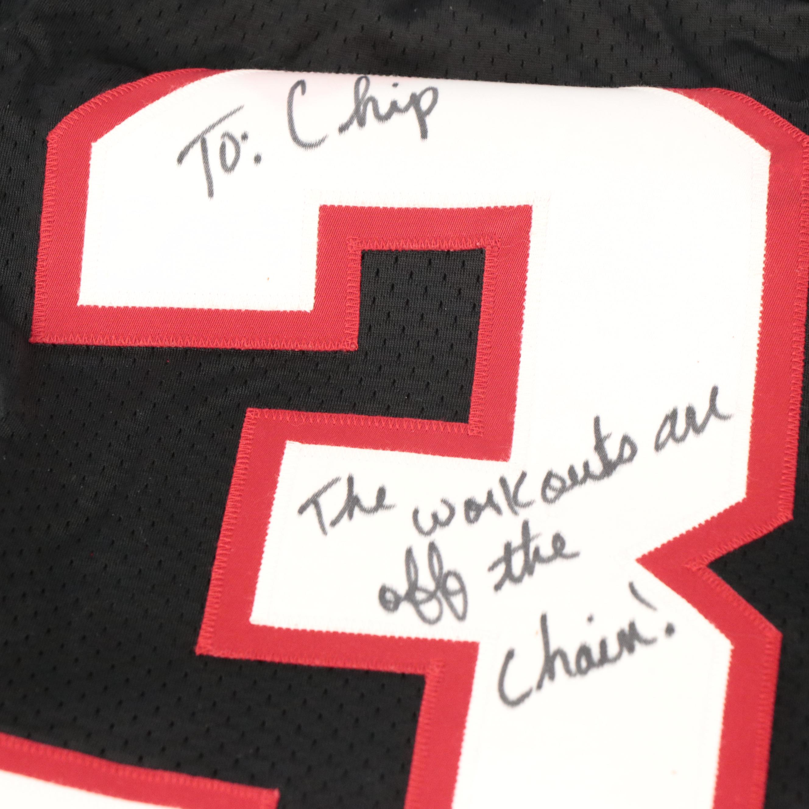 Ray Buchanan Signed Game Worn Atlanta Falcons Jersey