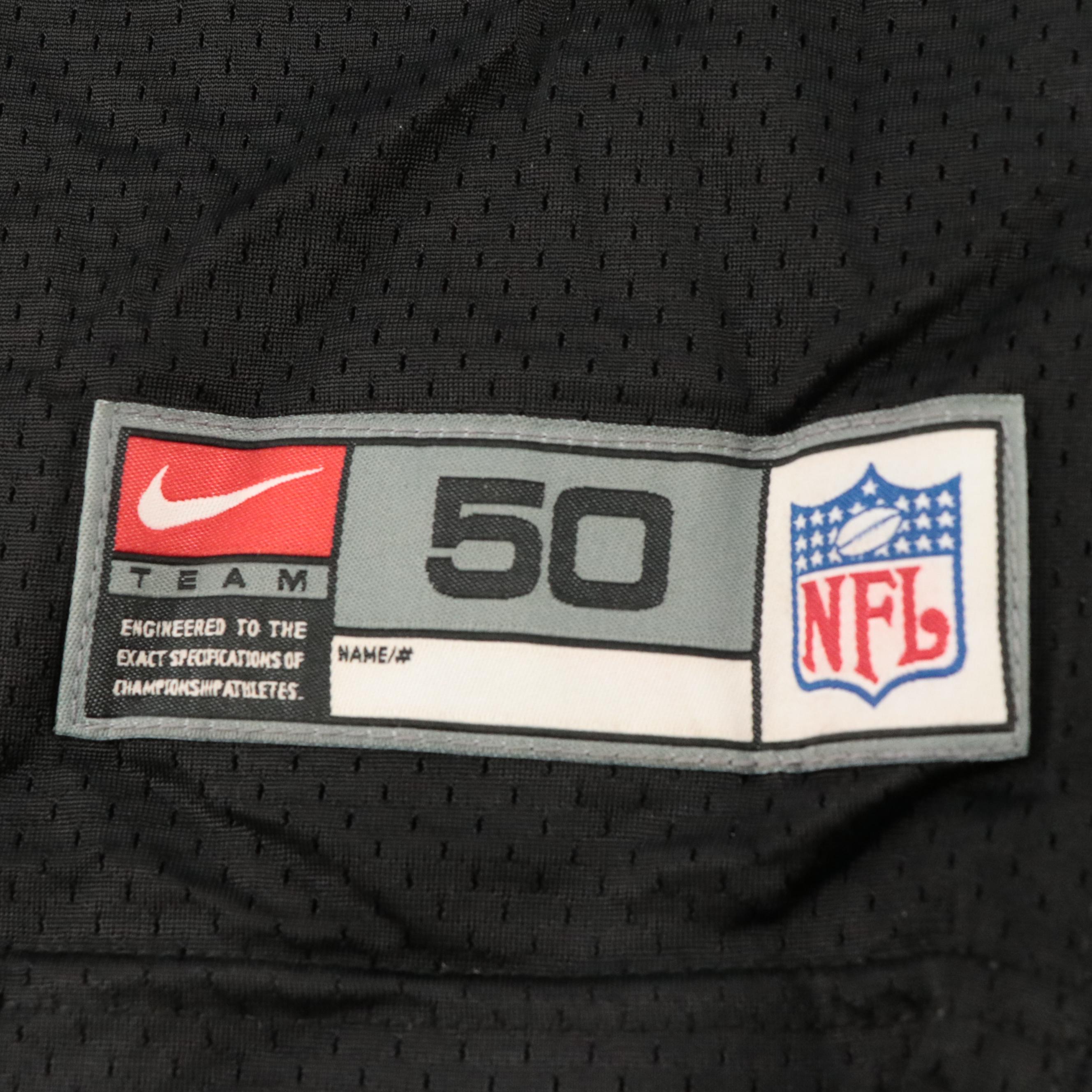 Ray Buchanan Signed Game Worn Atlanta Falcons Jersey