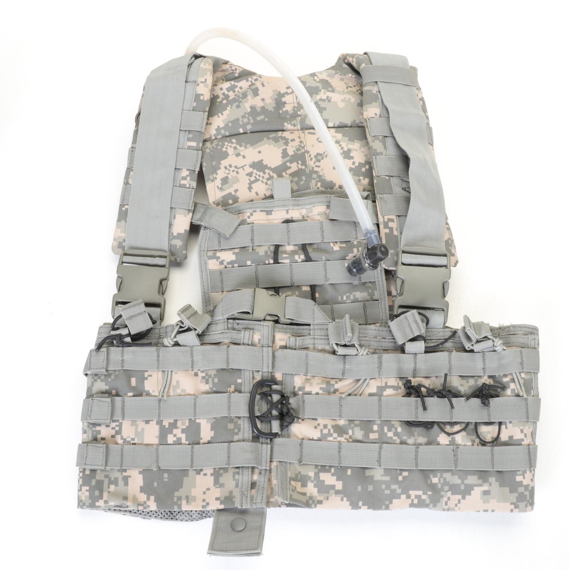 Tactical Tailor Digital Camo Vest, Backpack & Pouches