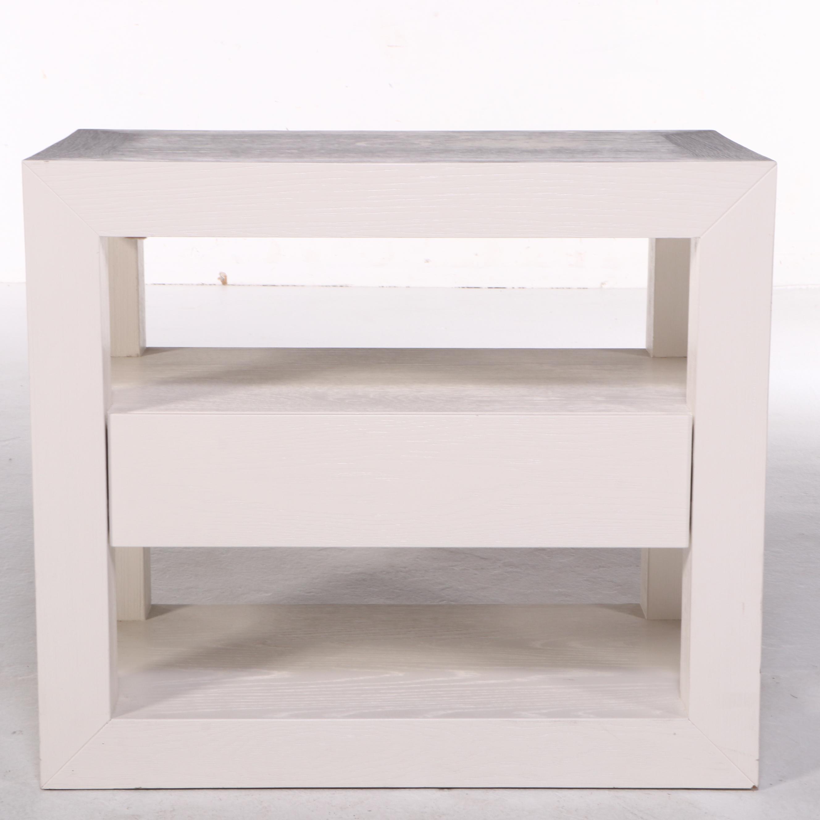 Pottery Barn "Dillon" Nightstand in Montauk White Finish