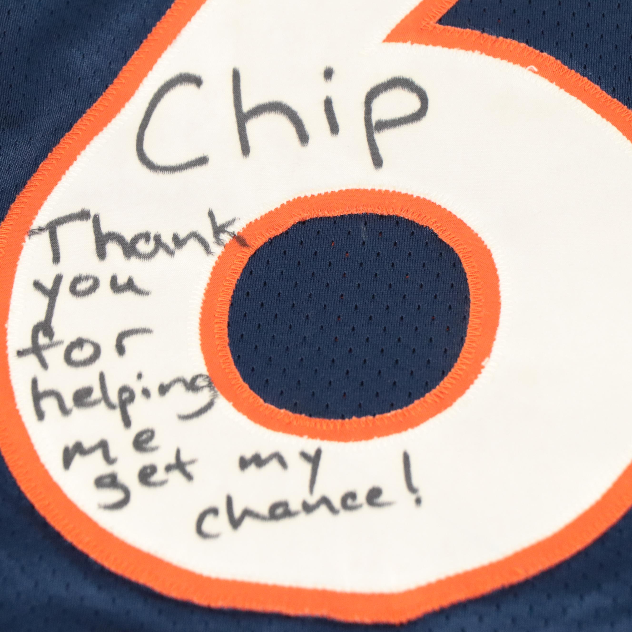 Lennie Friedman Signed and Game Worn Denver Broncos Nike Football Jersey