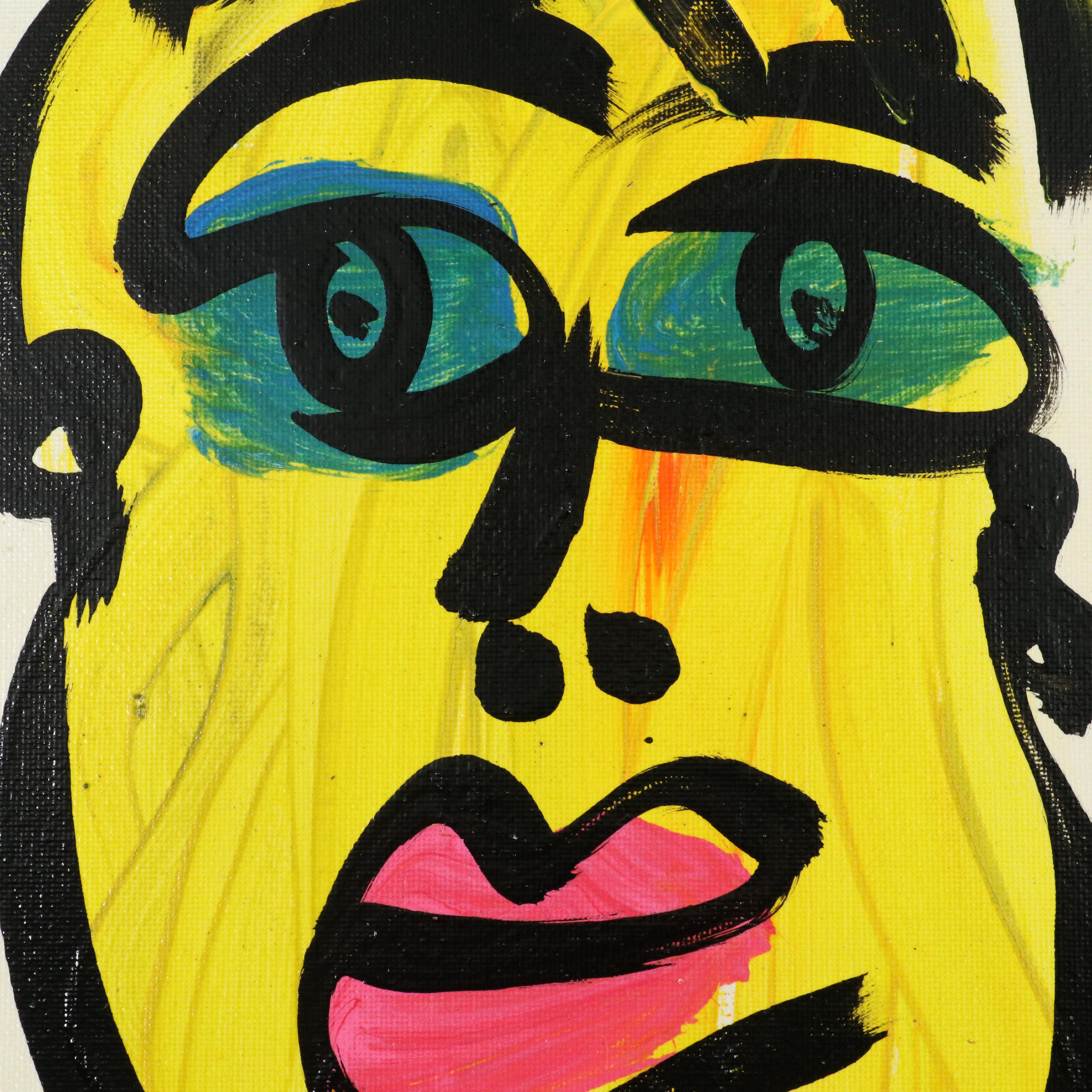 Peter Robert Keil Stylized Acrylic Portrait