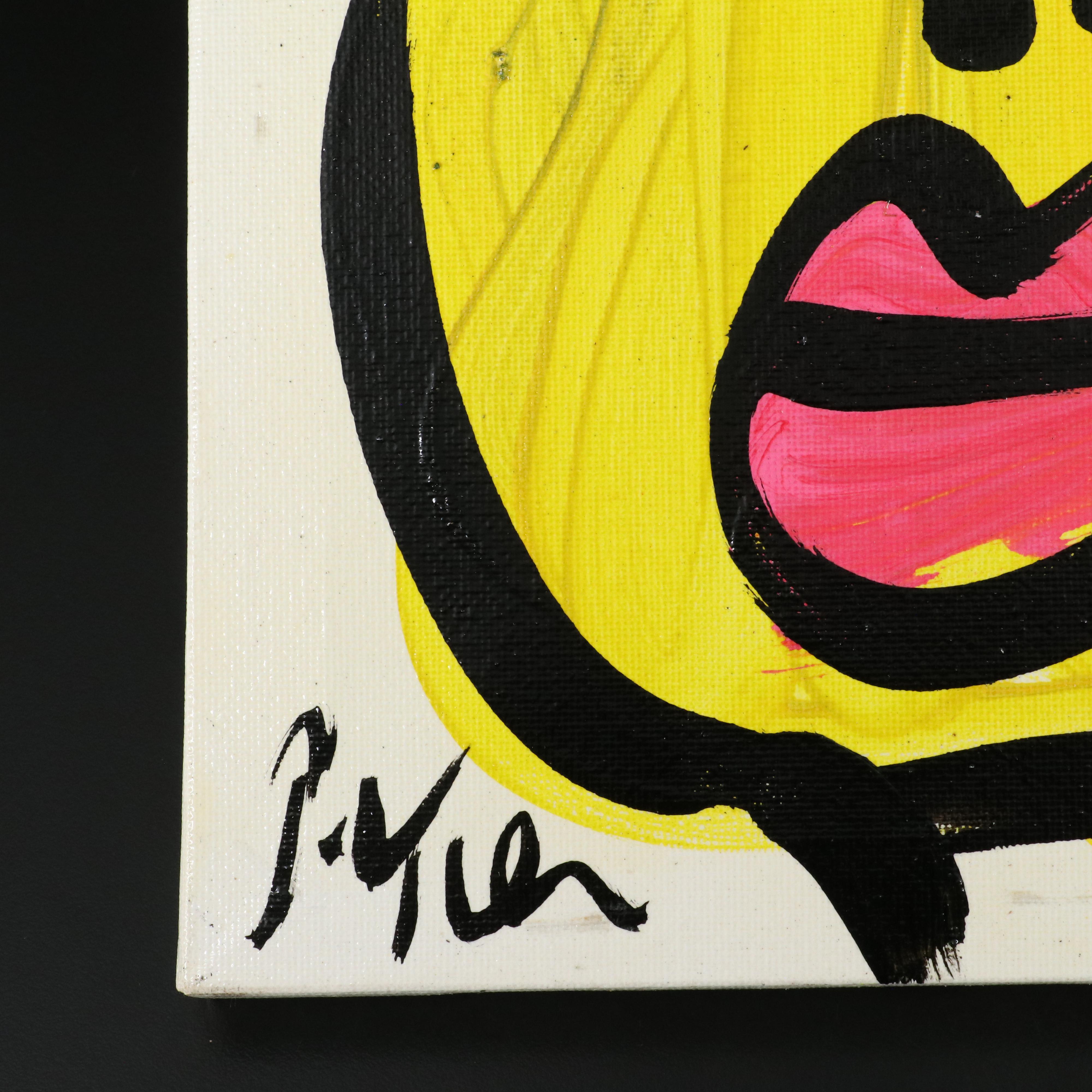 Peter Robert Keil Stylized Acrylic Portrait