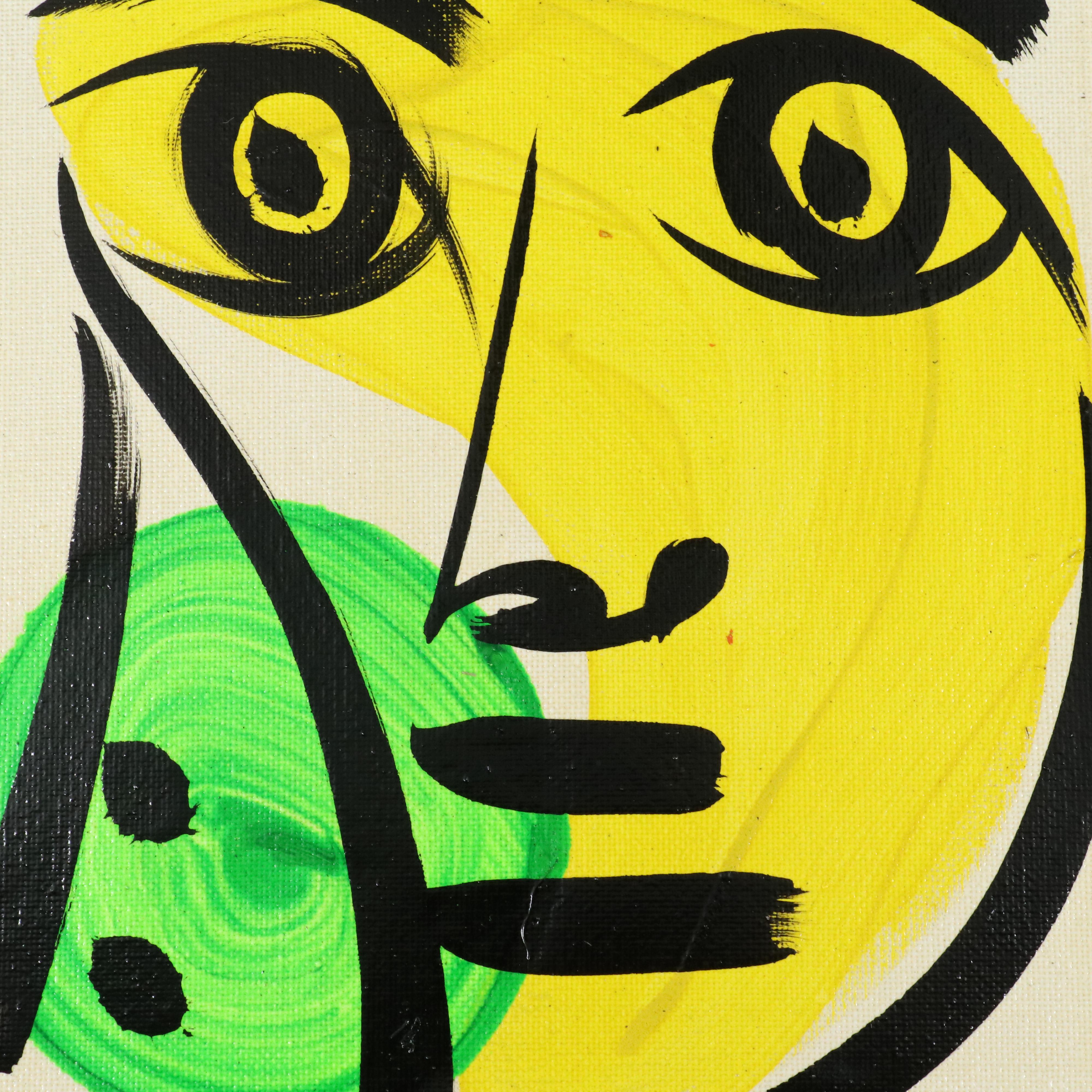 Peter Robert Keil Stylized Acrylic Portrait