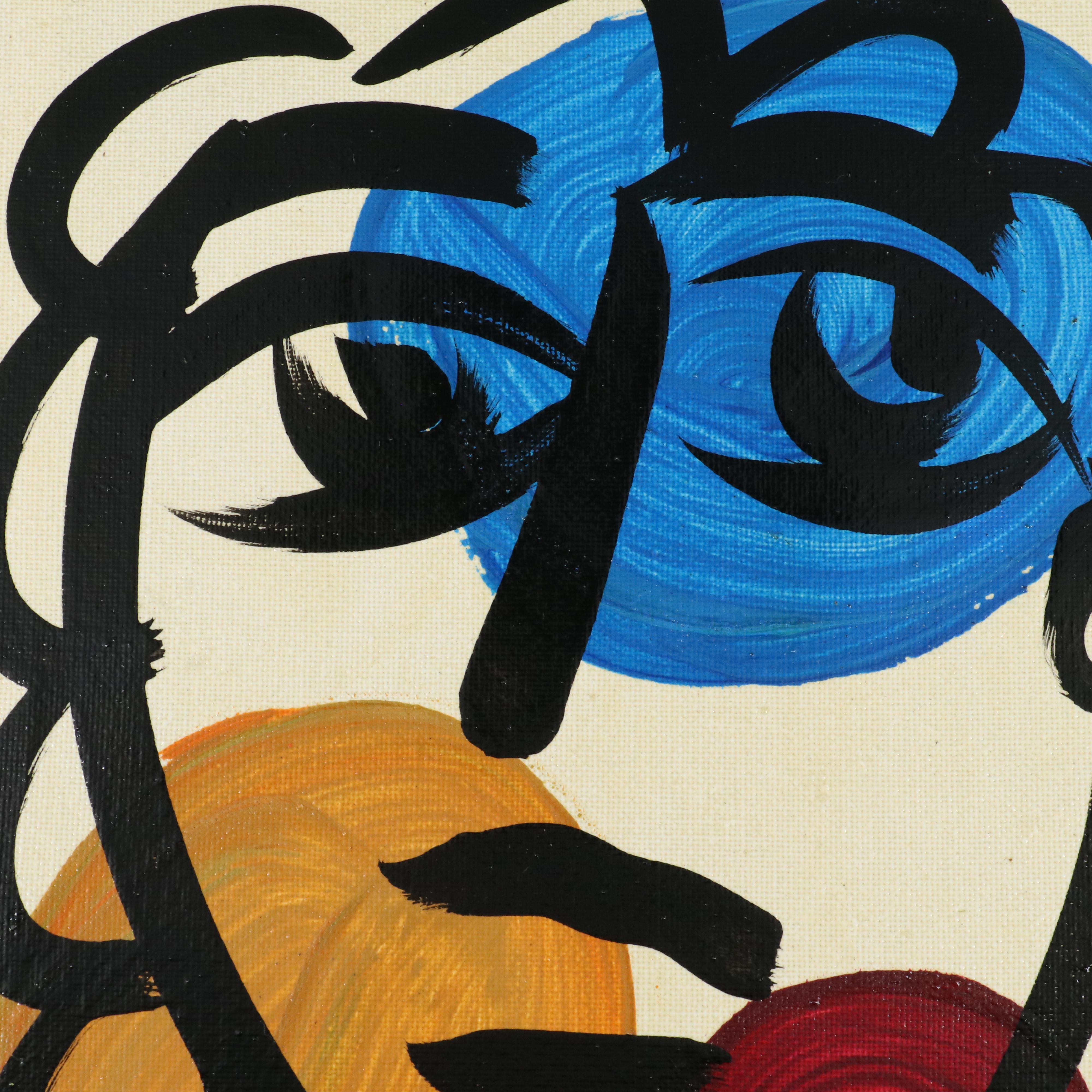 Peter Robert Keil Stylized Acrylic Portrait