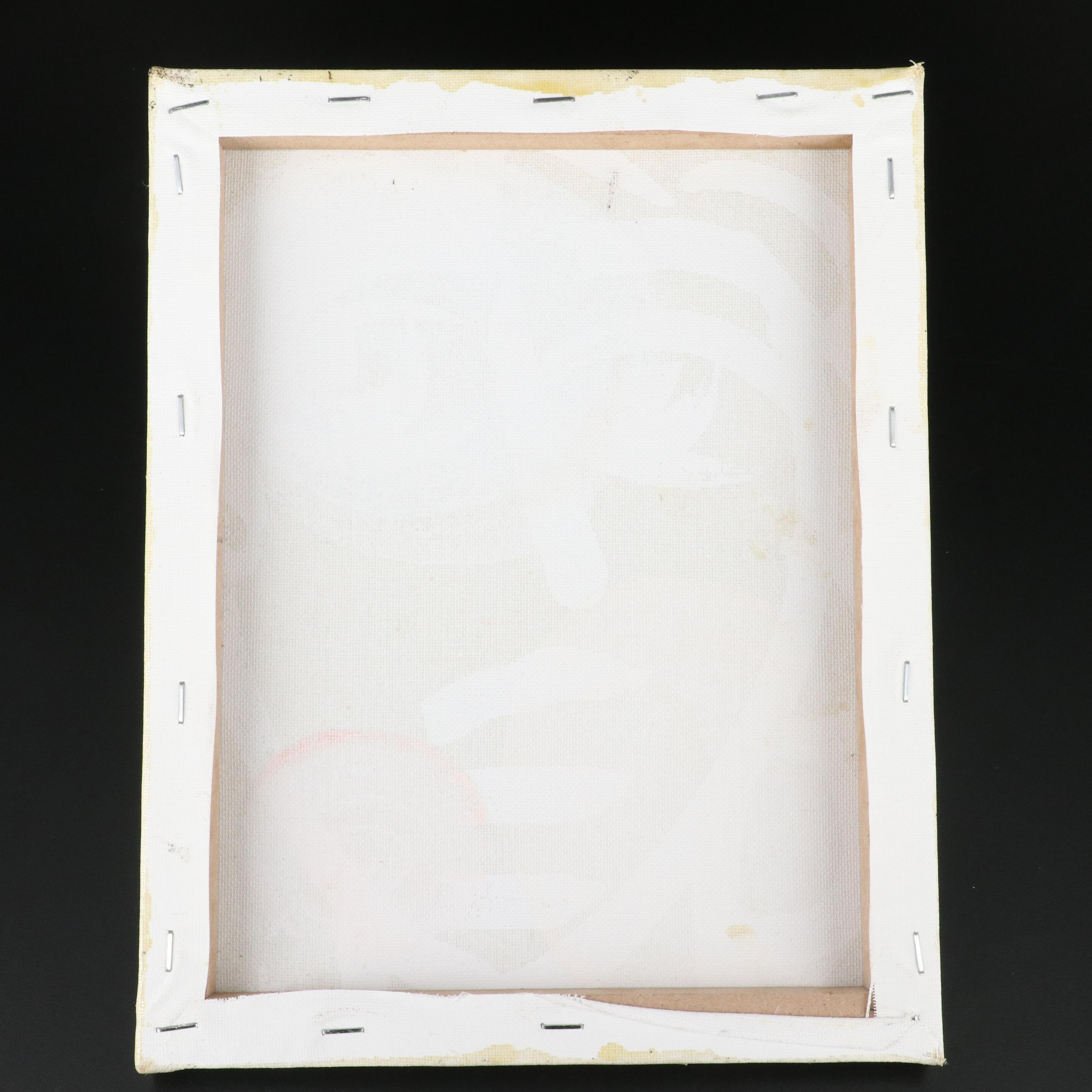 Peter Robert Keil Stylized Acrylic Portrait