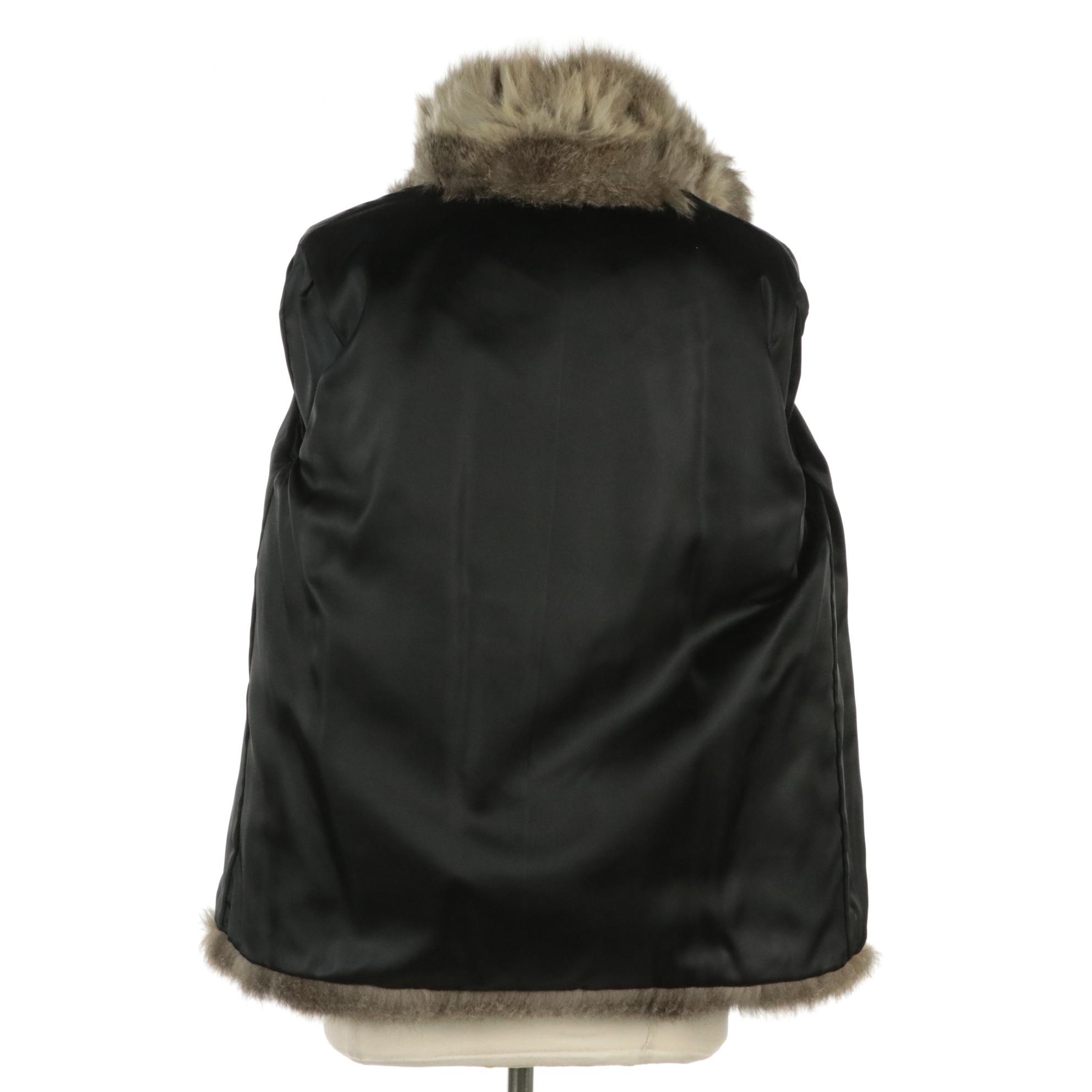 North American Opossum Fur Coat