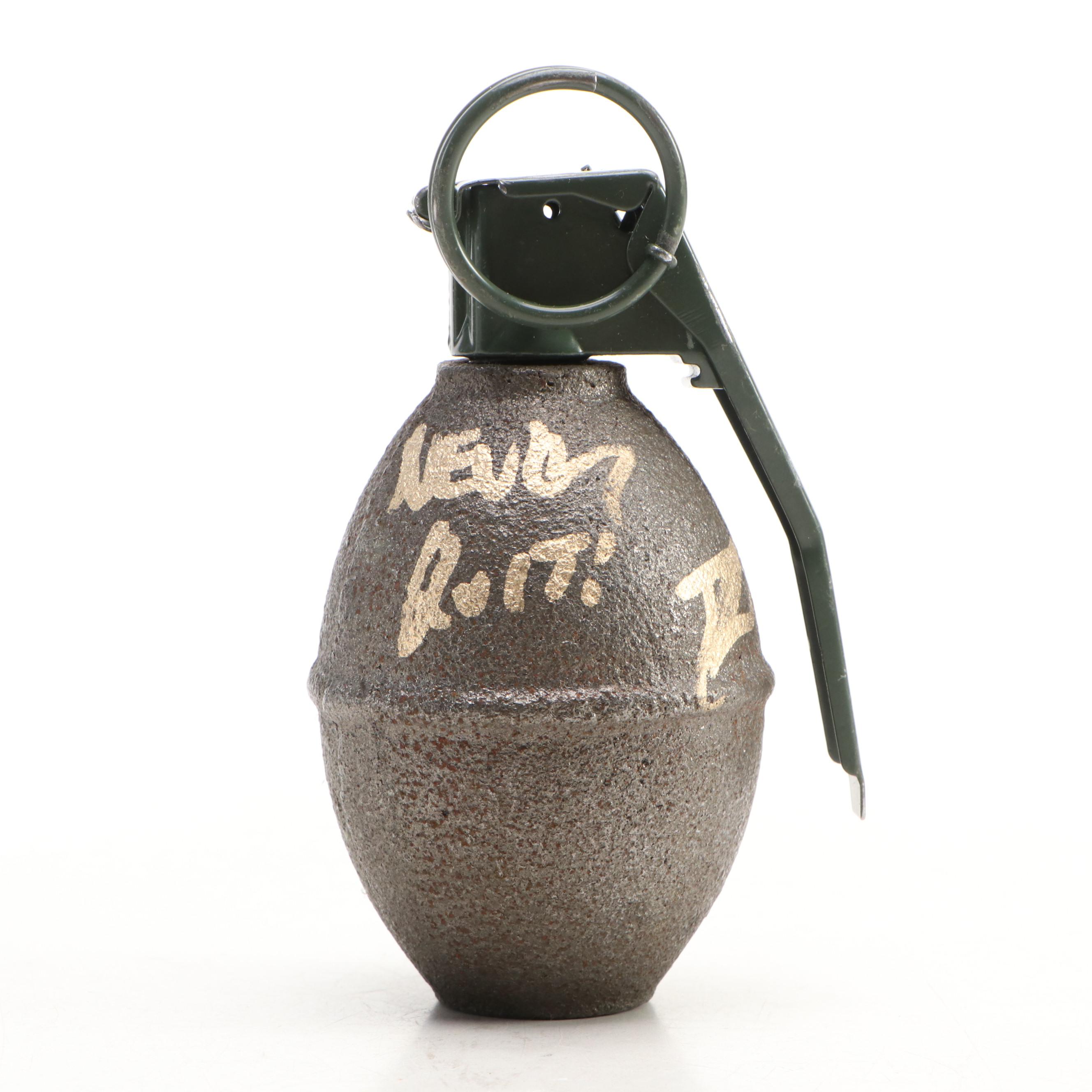 Robert O'Neill Signed Hand Grenade Prop, PSA