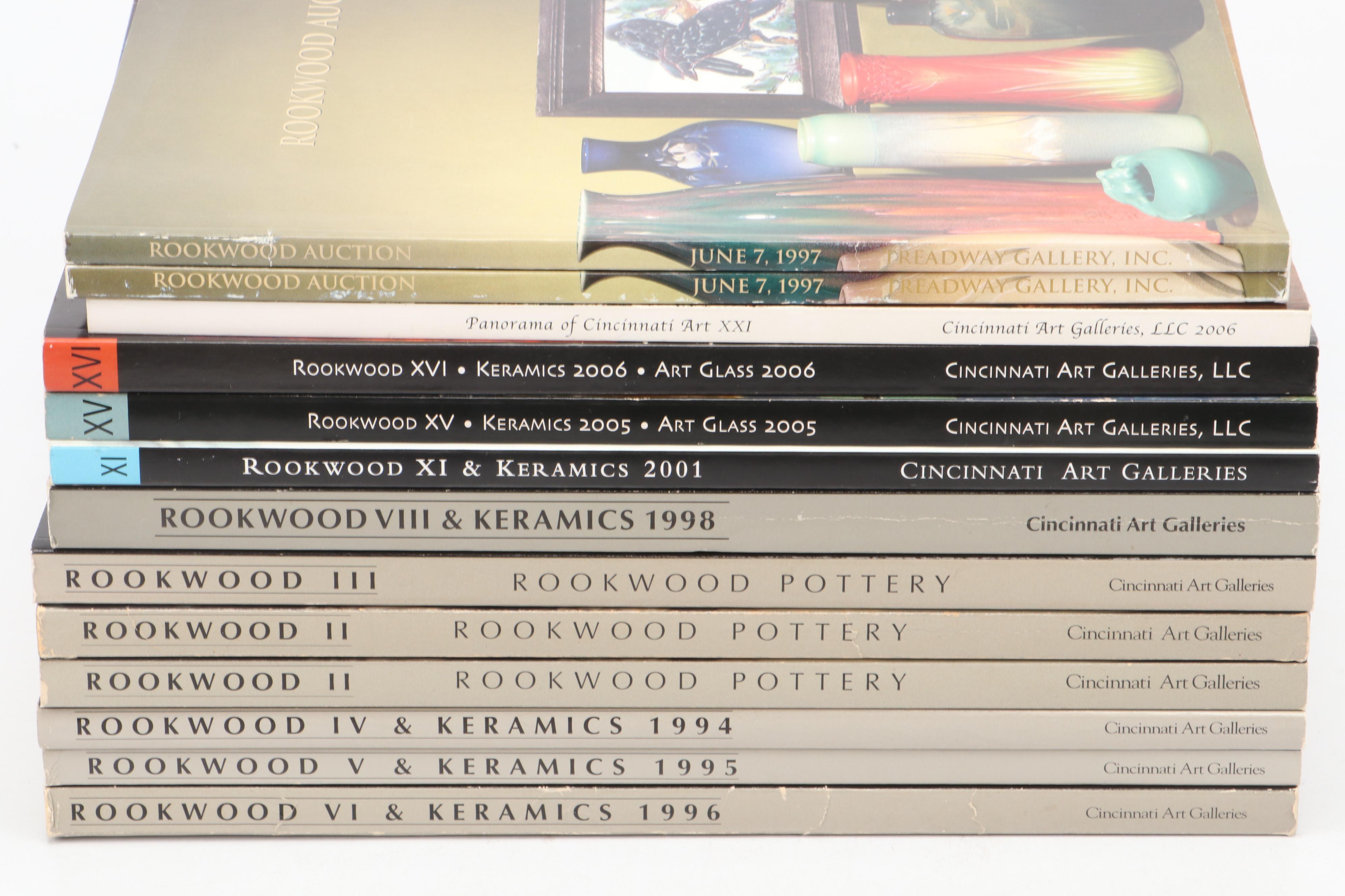 Rookwood Auction Catalogs and "Panorama of Cincinnati Art XXI," 1993–2006