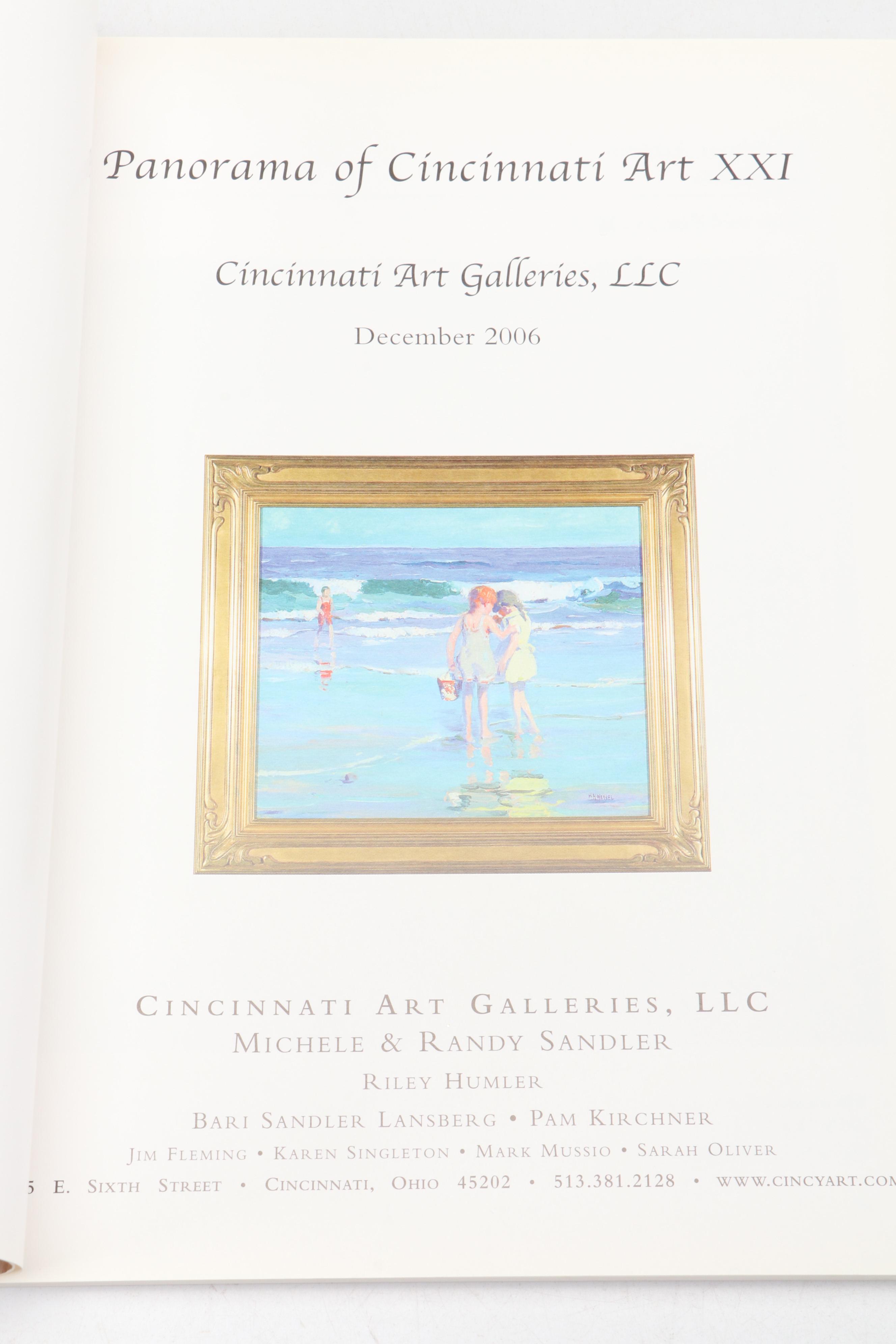 Rookwood Auction Catalogs and "Panorama of Cincinnati Art XXI," 1993–2006