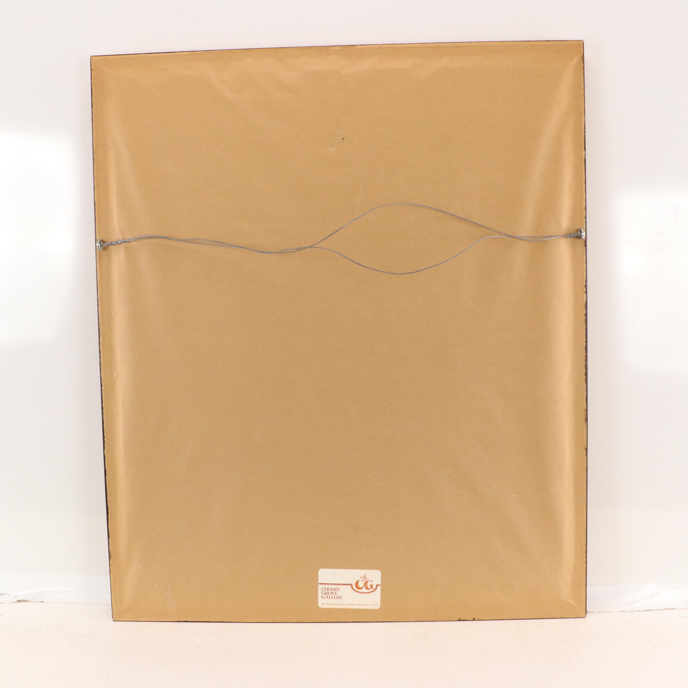 Tony Leonard Offset Lithograph "Secretariat: At the Belmont," 1973