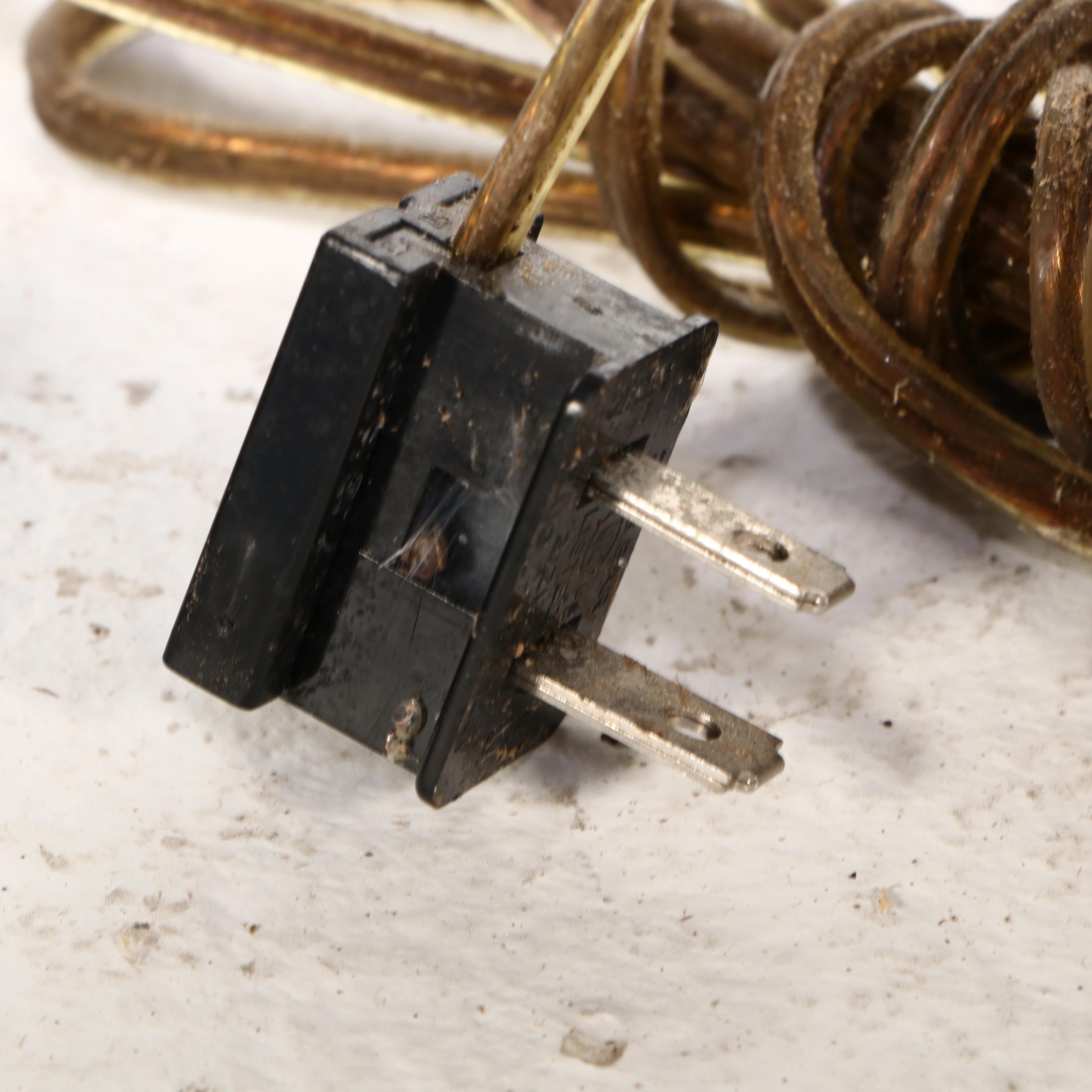 Victorian Gothic Polychrome Metal Floor Lamp with Ombré Drop Beads, Adapted