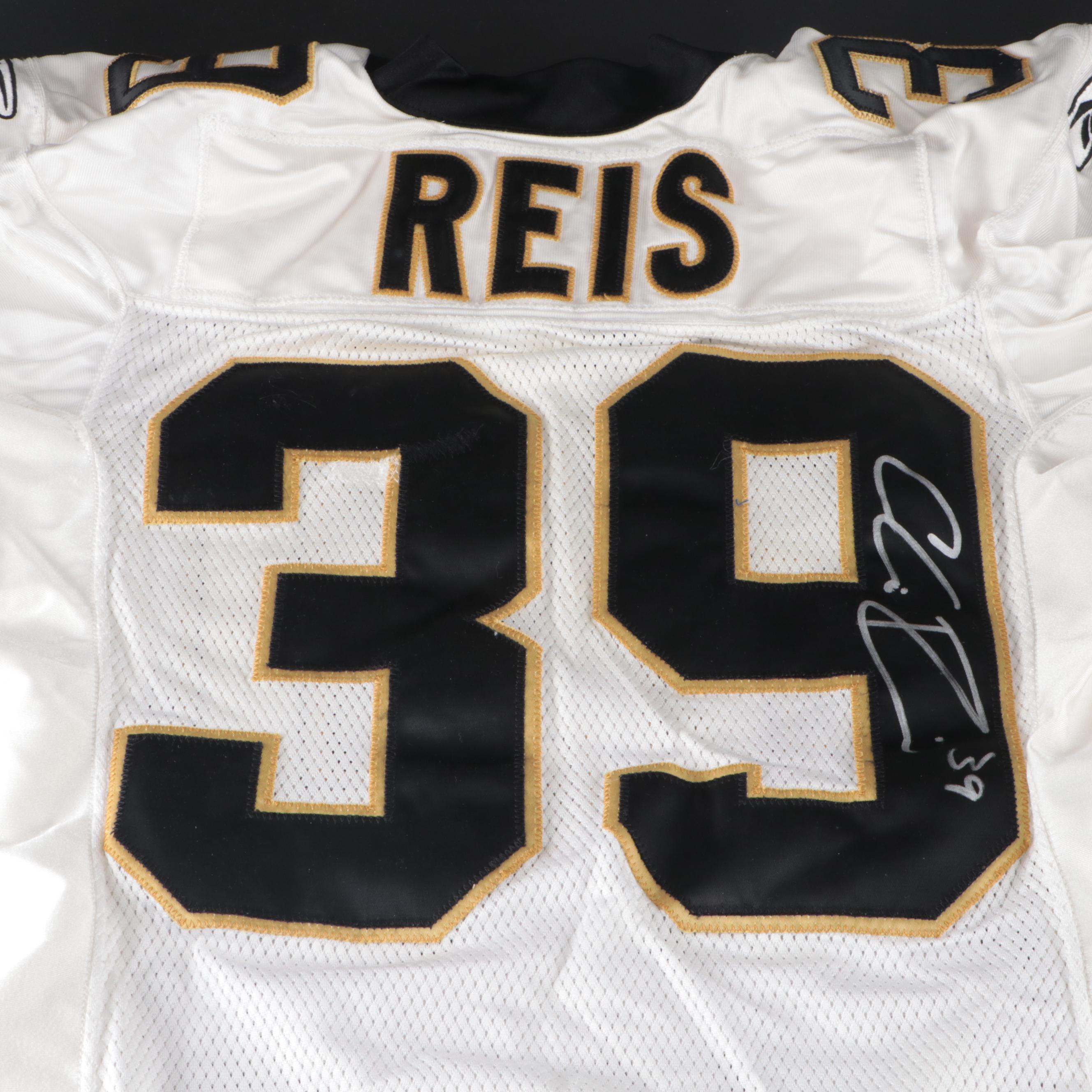Chris Reis Signed Player Issued New Orleans Saints Jersey