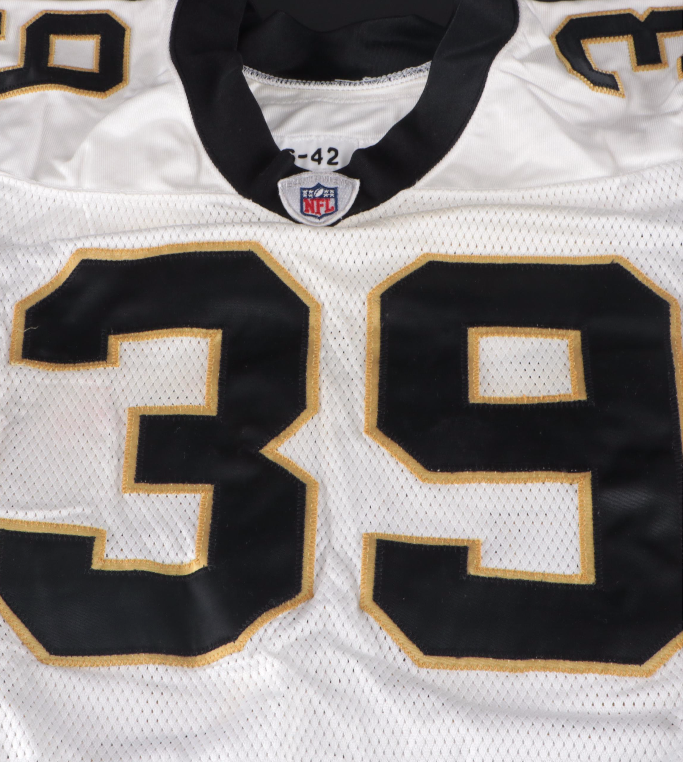 Chris Reis Signed Player Issued New Orleans Saints Jersey