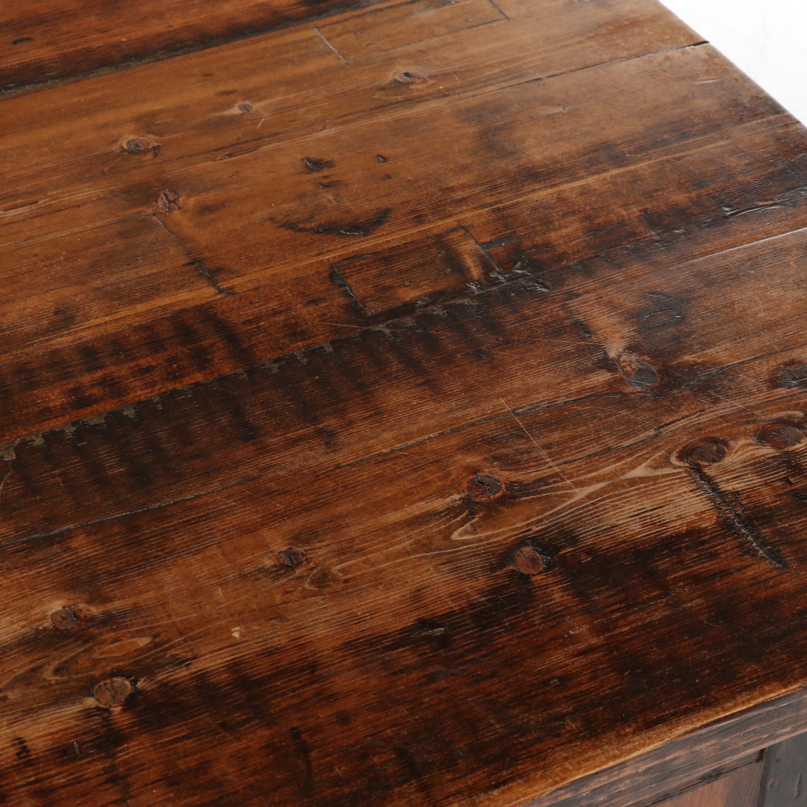 Reclaimed Pine Work Table