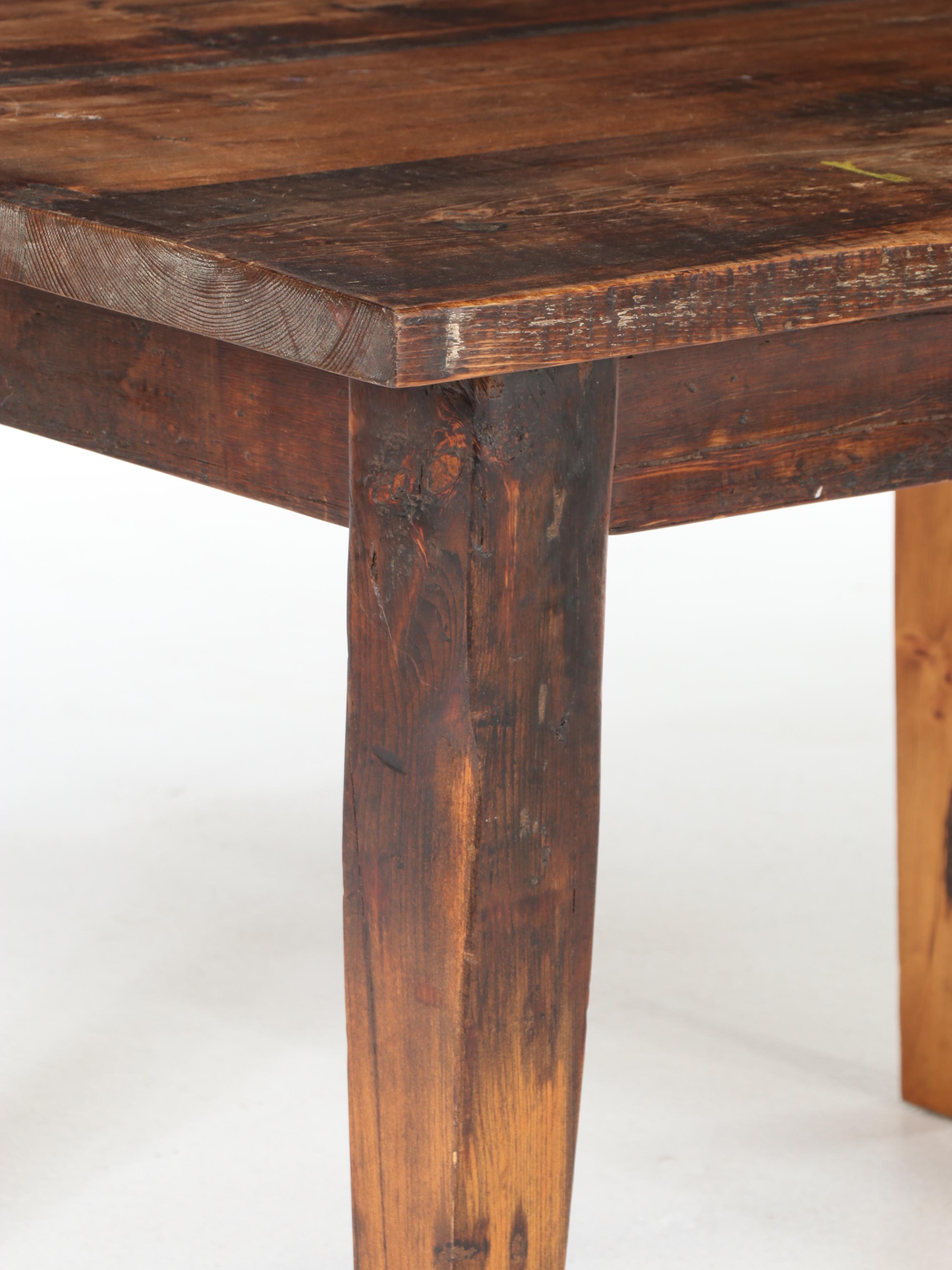 Reclaimed Pine Work Table