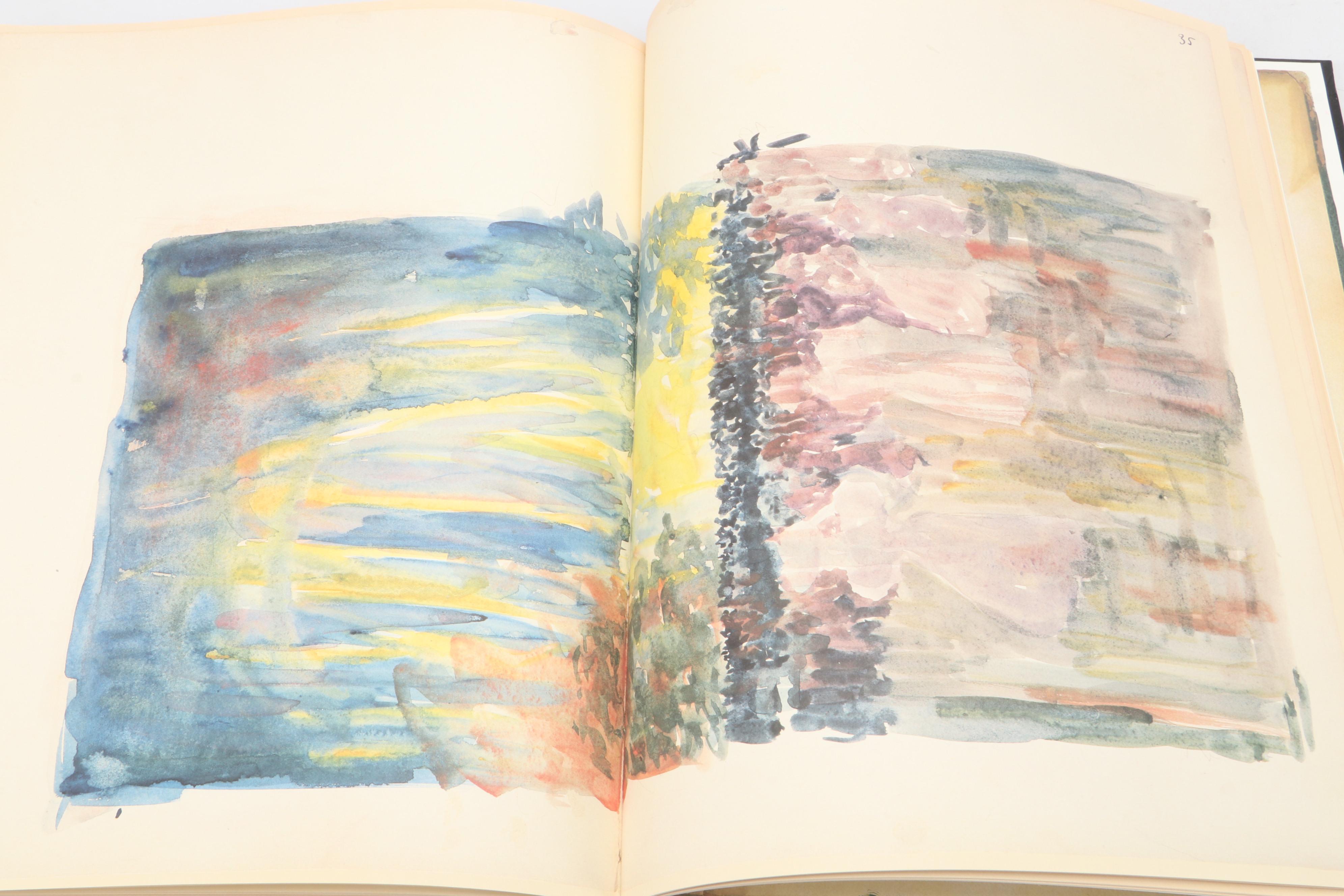 "Maurice Pendergast: Large Boston Public Gardens Sketchbook" Catalog and More