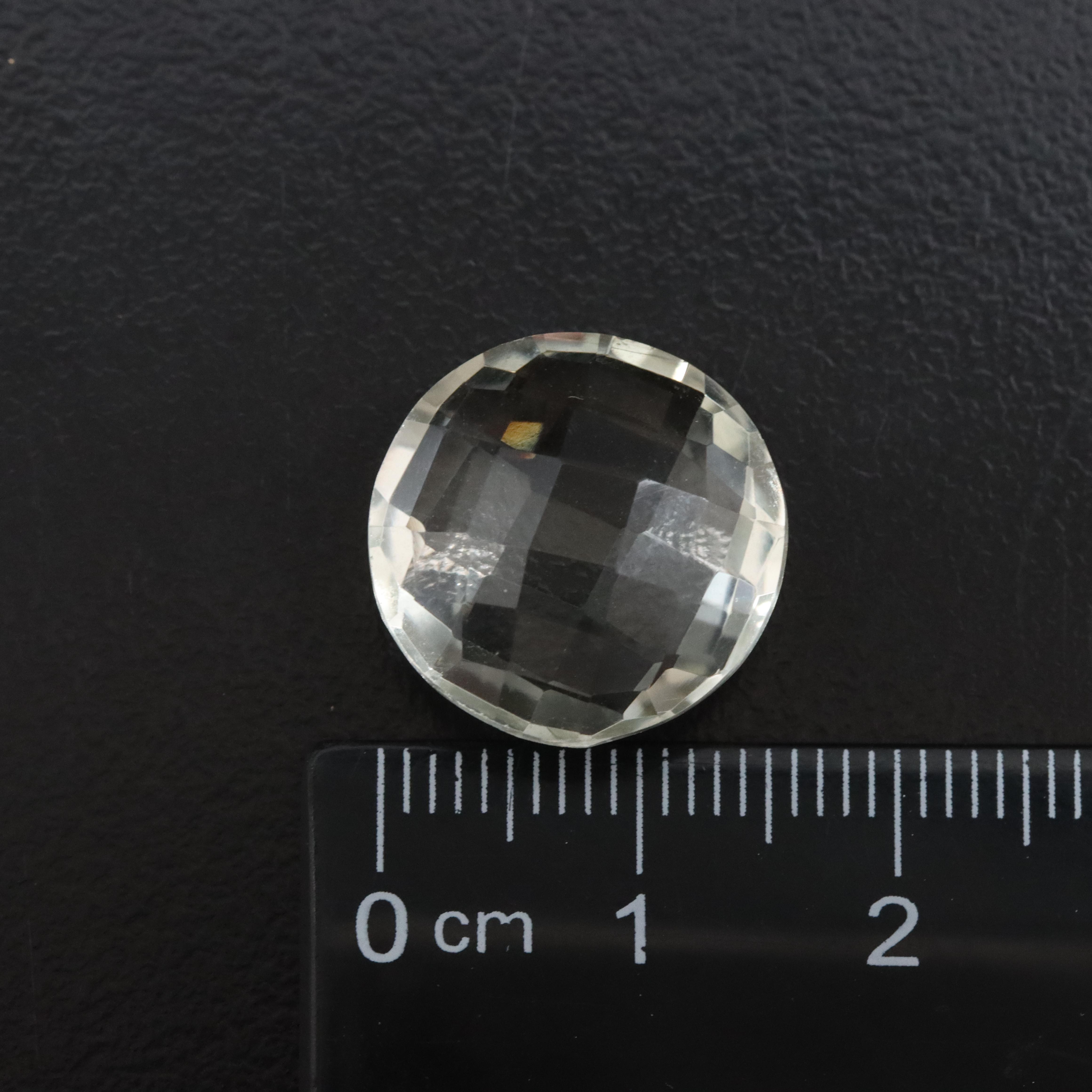 Loose 12.32 CT Prasiolite