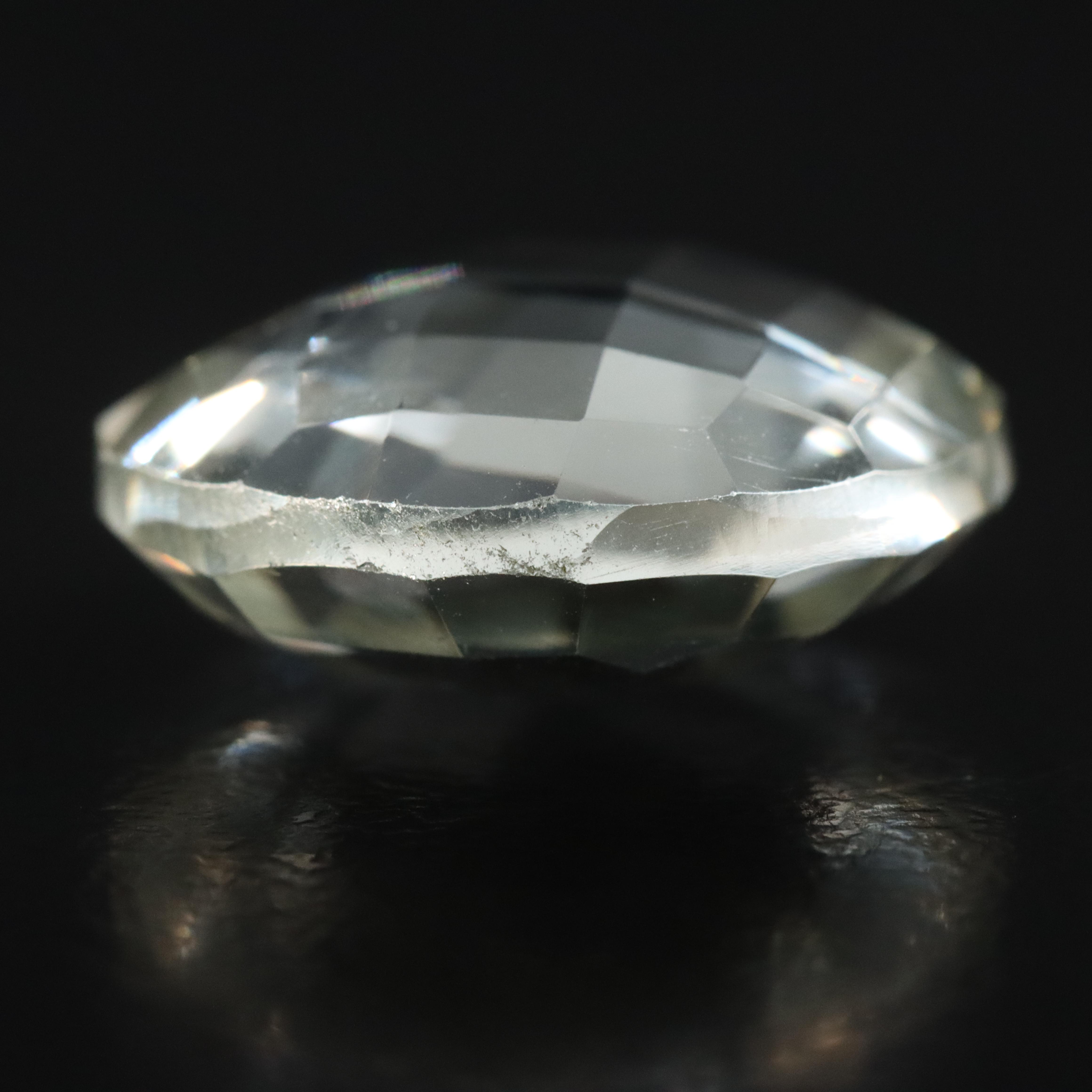 Loose 12.32 CT Prasiolite