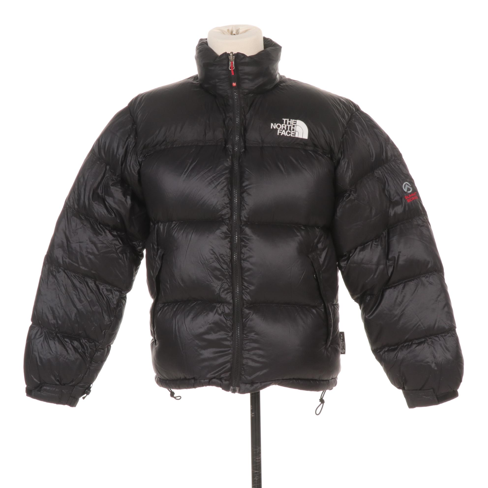 The North Face 850 "Summit Series" Puffer Jacket in Black