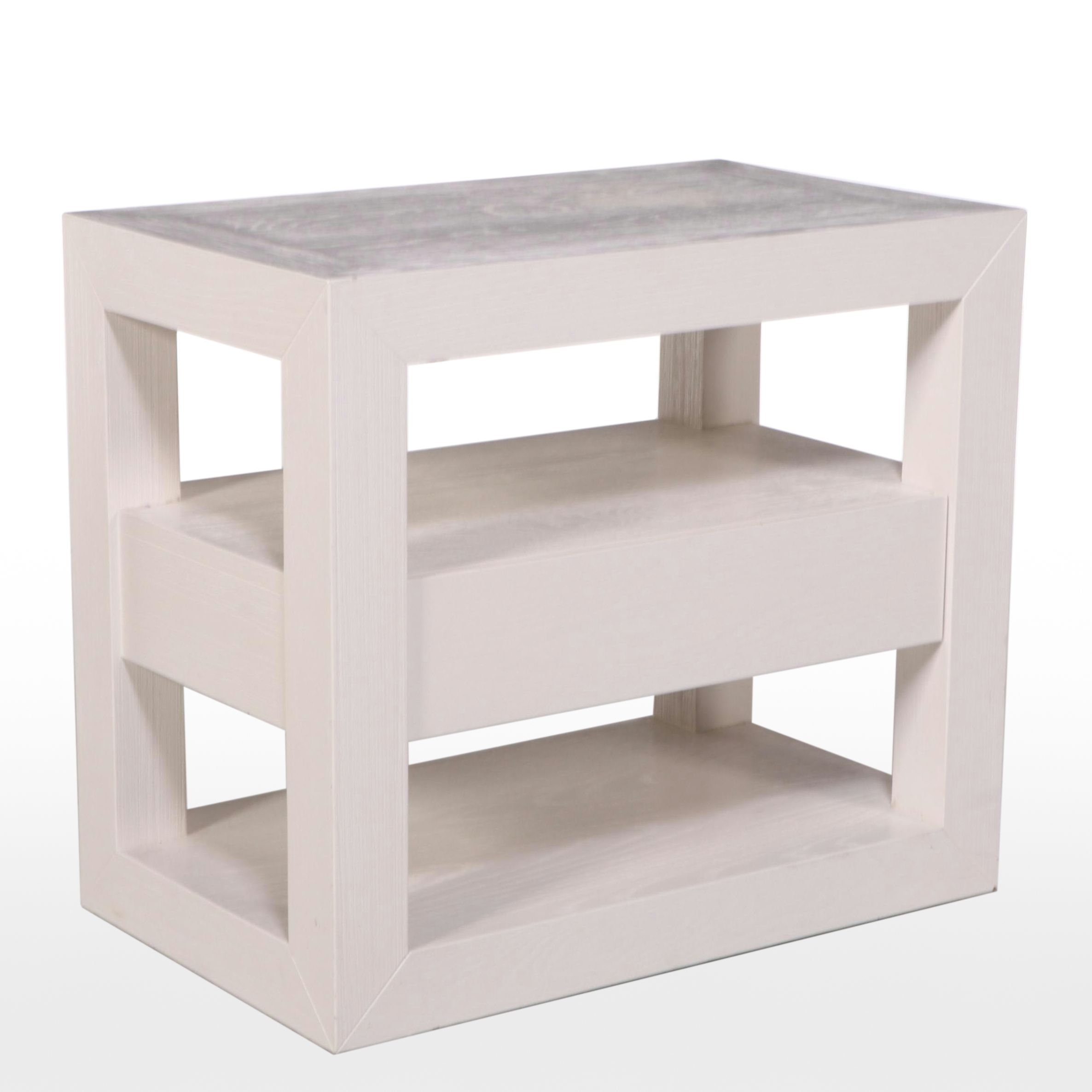 Pottery Barn "Dillon" Nightstand in Montauk White Finish