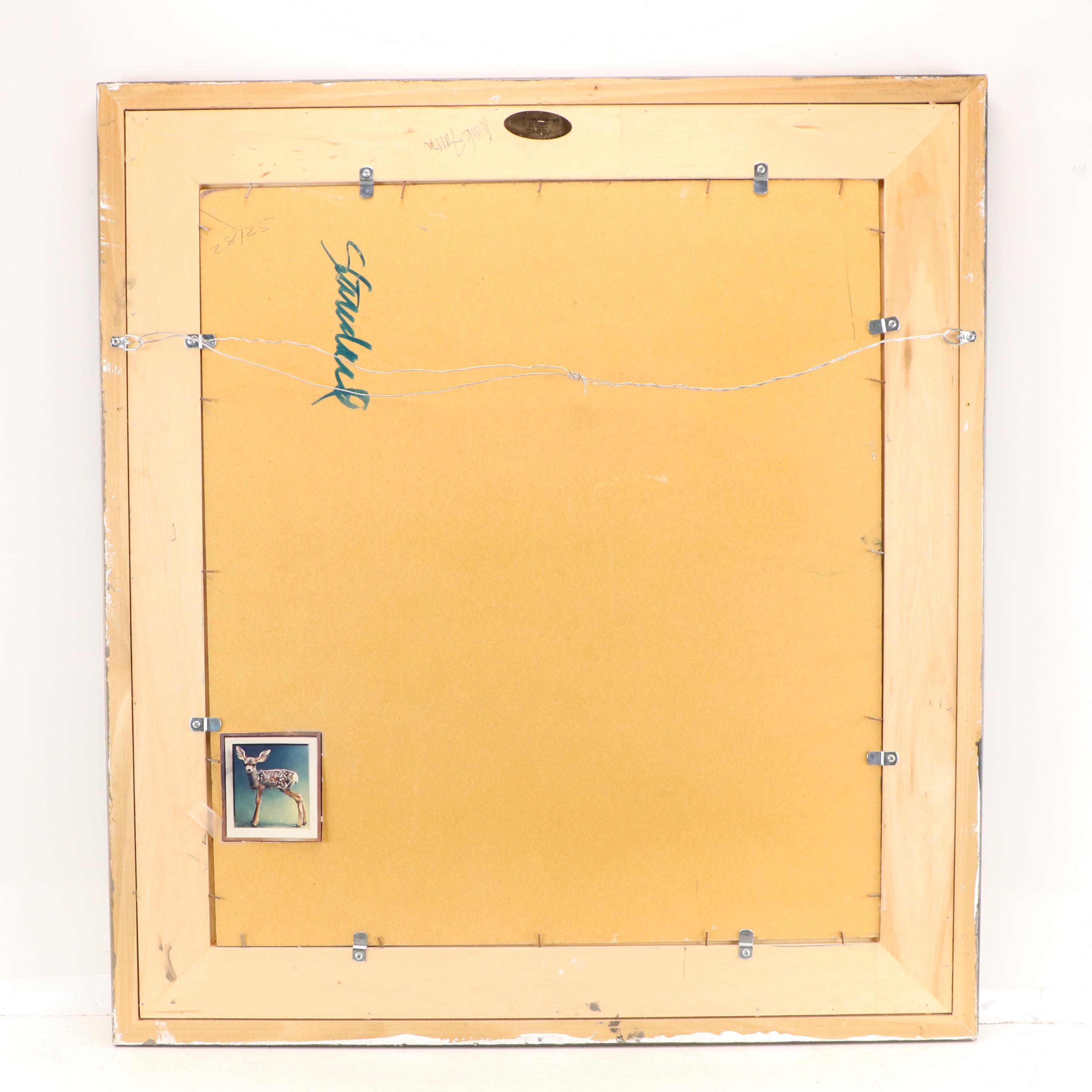 Richard Murray Oil Painting "Dark Fawn," 21st Century