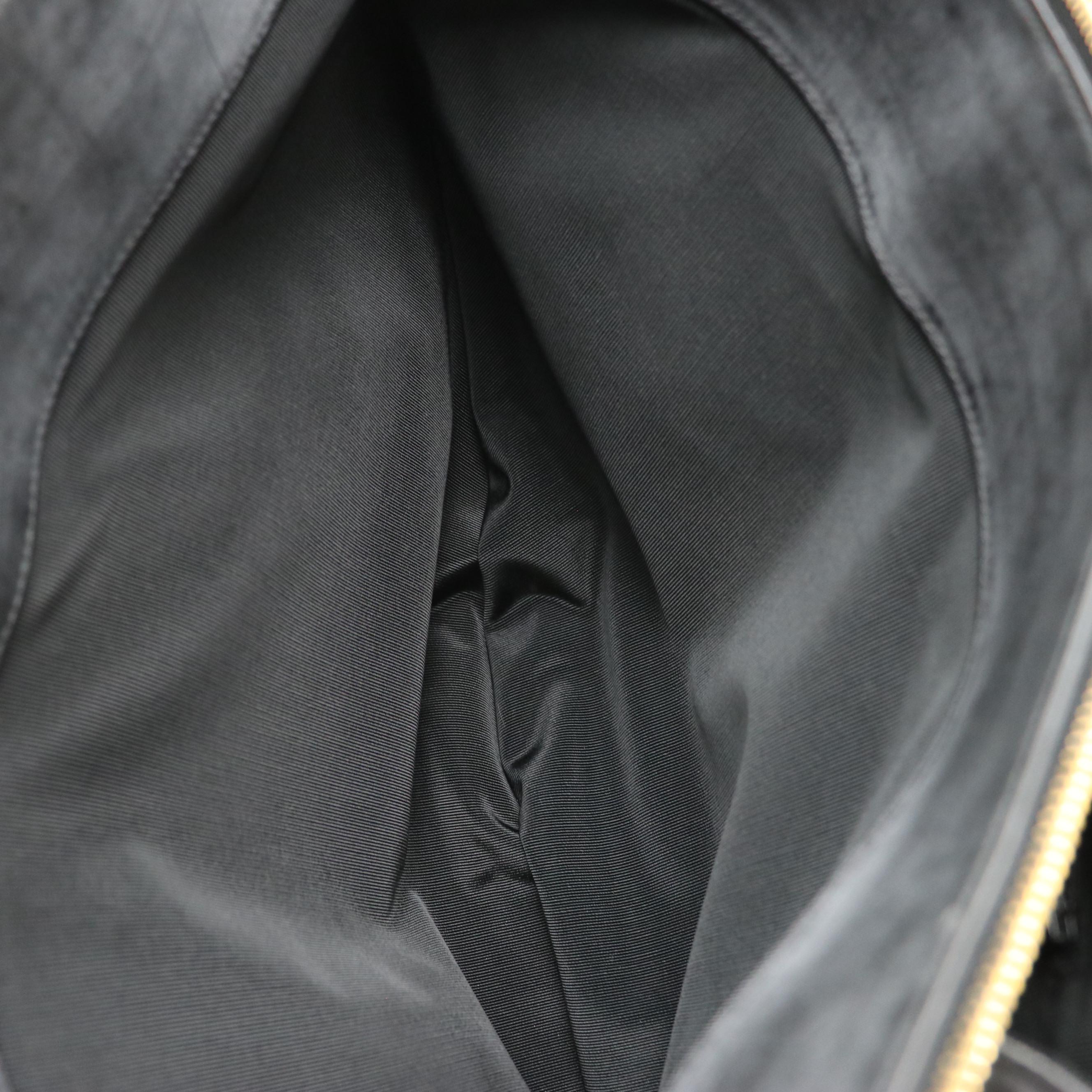 Chanel CC Supermodel XL Weekender Tote in Back Quilted Vinyl