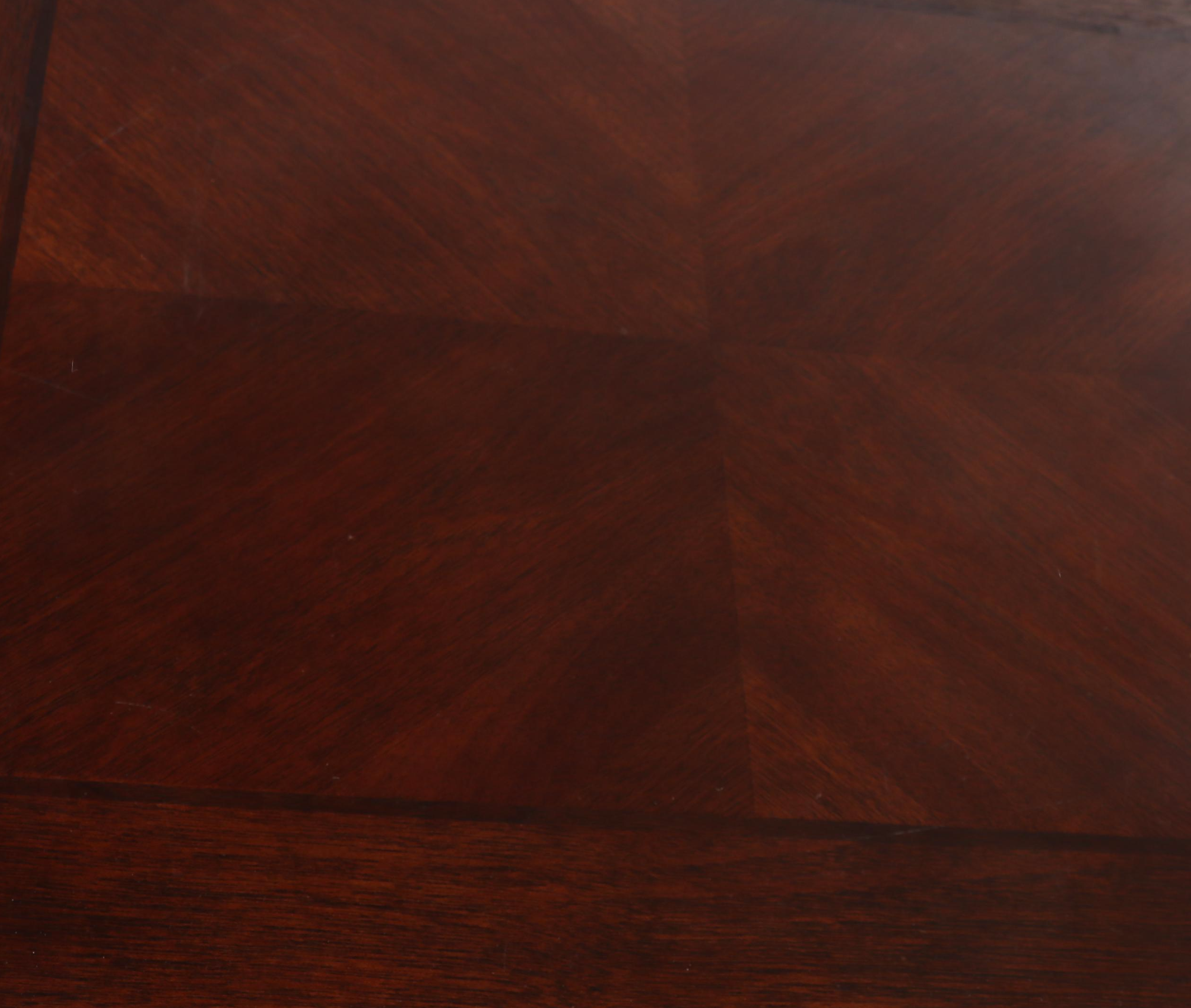 Whalen Furniture Mahogany-Veneered Two-Drawer File Cabinet