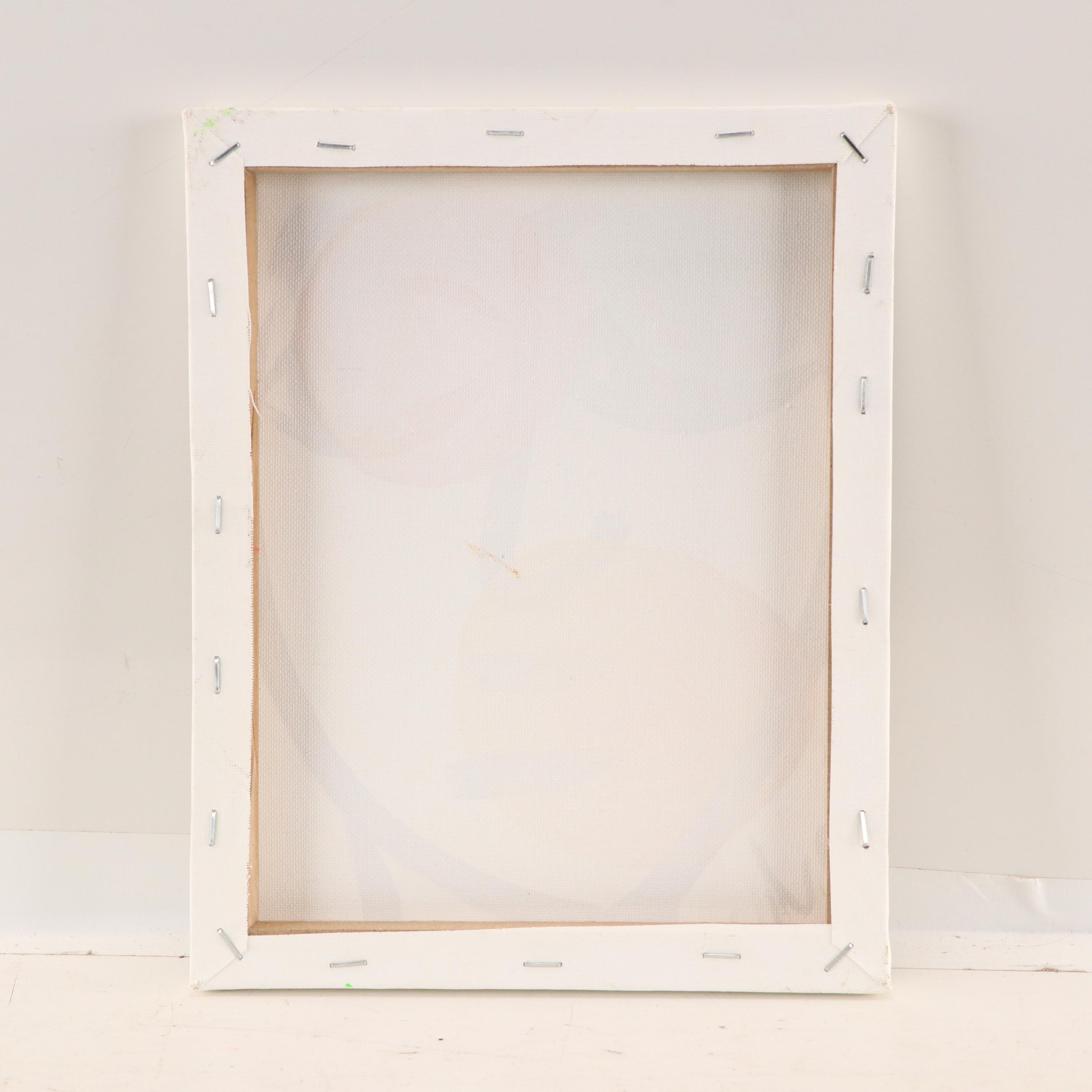 Peter Robert Keil Stylized Acrylic Portrait