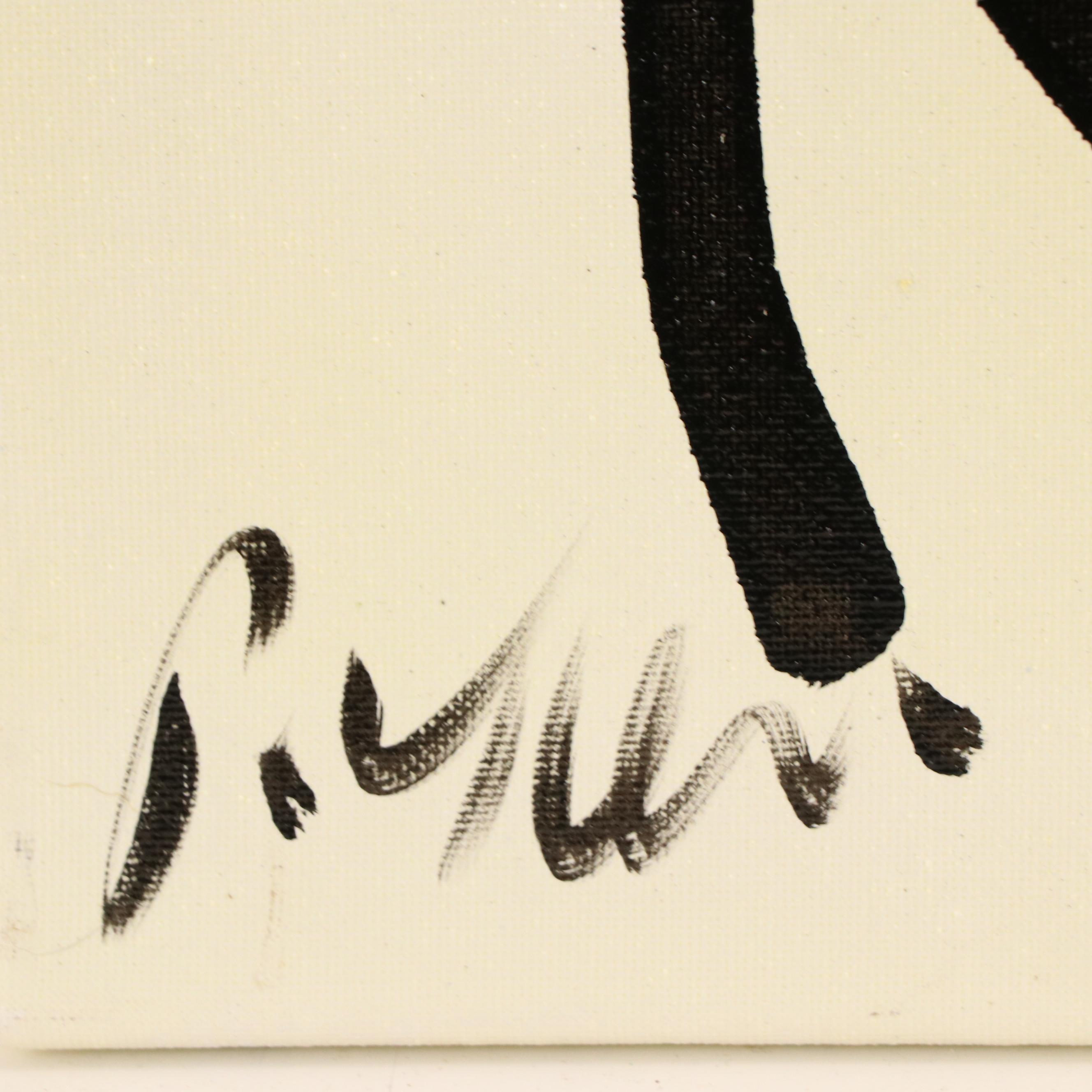 Peter Robert Keil Stylized Acrylic Portrait