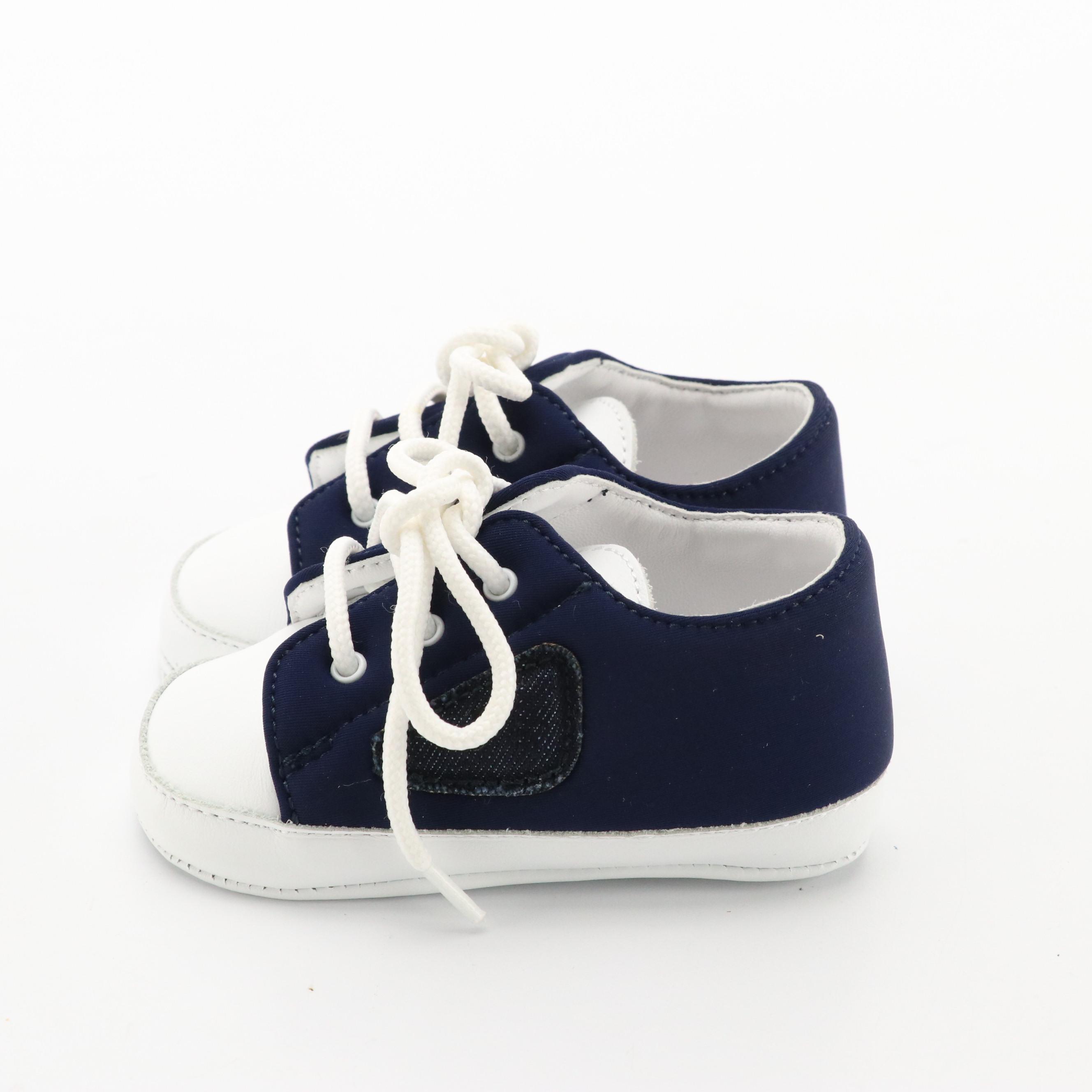 Fendi Kids Baby Lace-Up Sneakers with Box