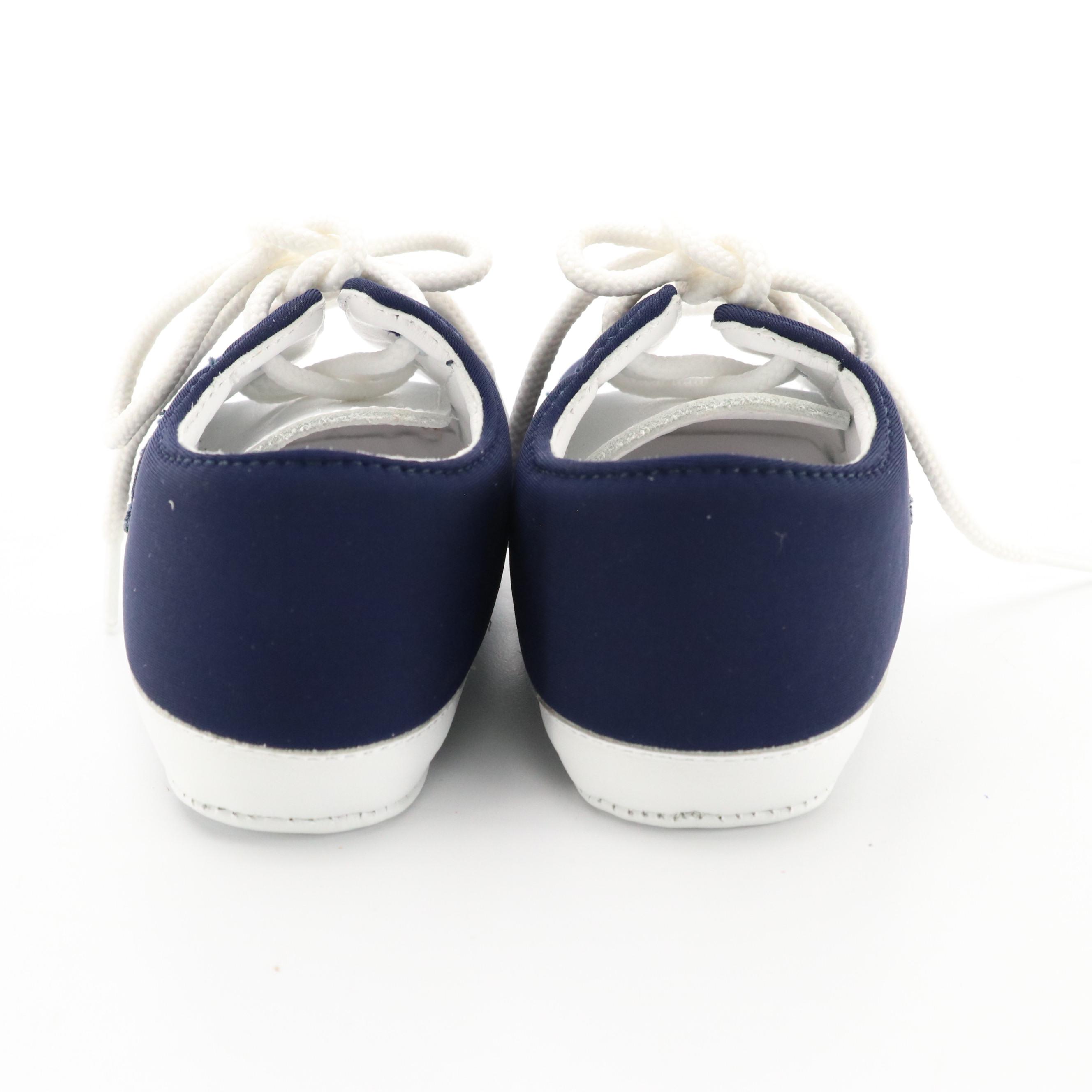 Fendi Kids Baby Lace-Up Sneakers with Box
