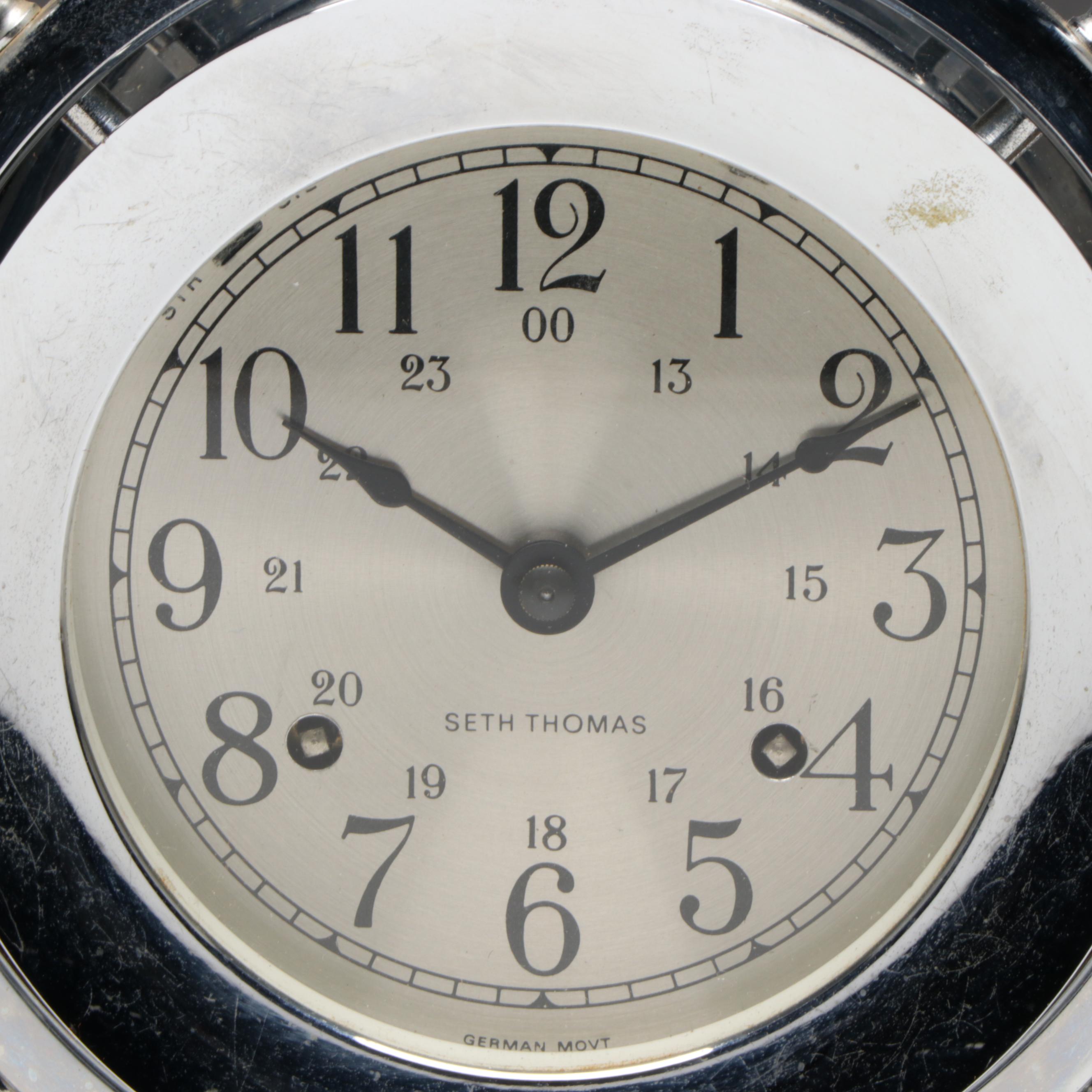 Seth Thomas for Talley Industries "Helmsman" Mantel Clock