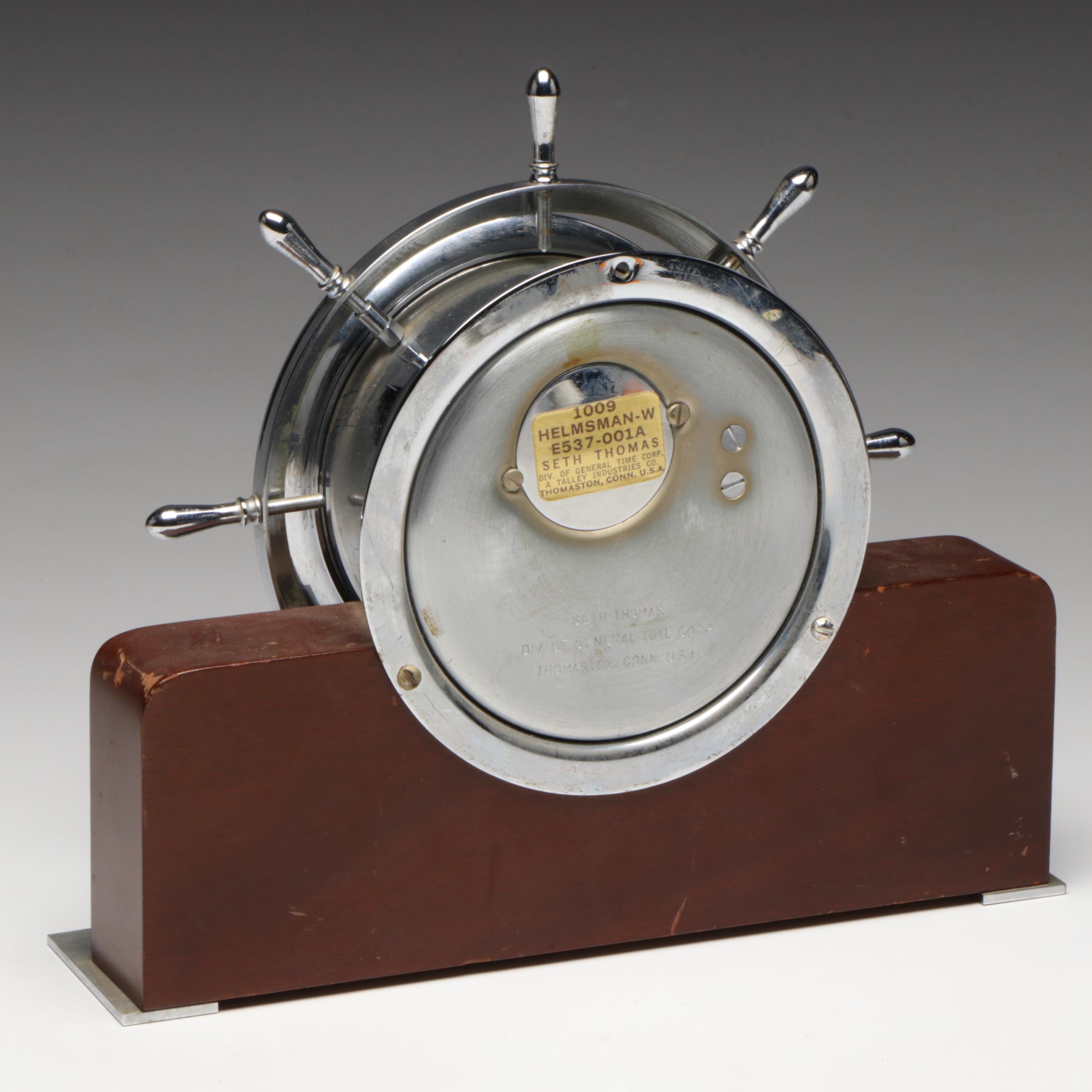 Seth Thomas for Talley Industries "Helmsman" Mantel Clock