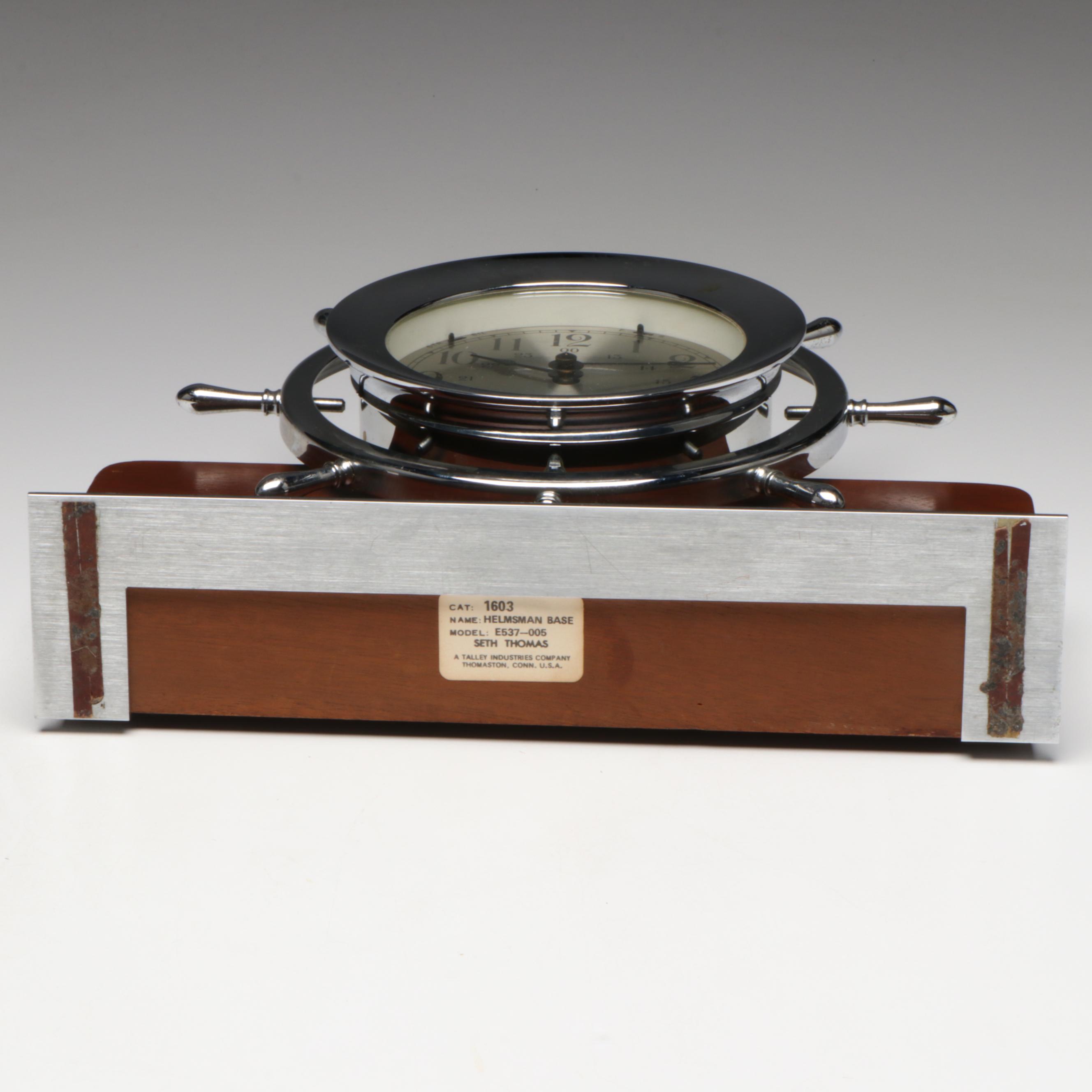 Seth Thomas for Talley Industries "Helmsman" Mantel Clock