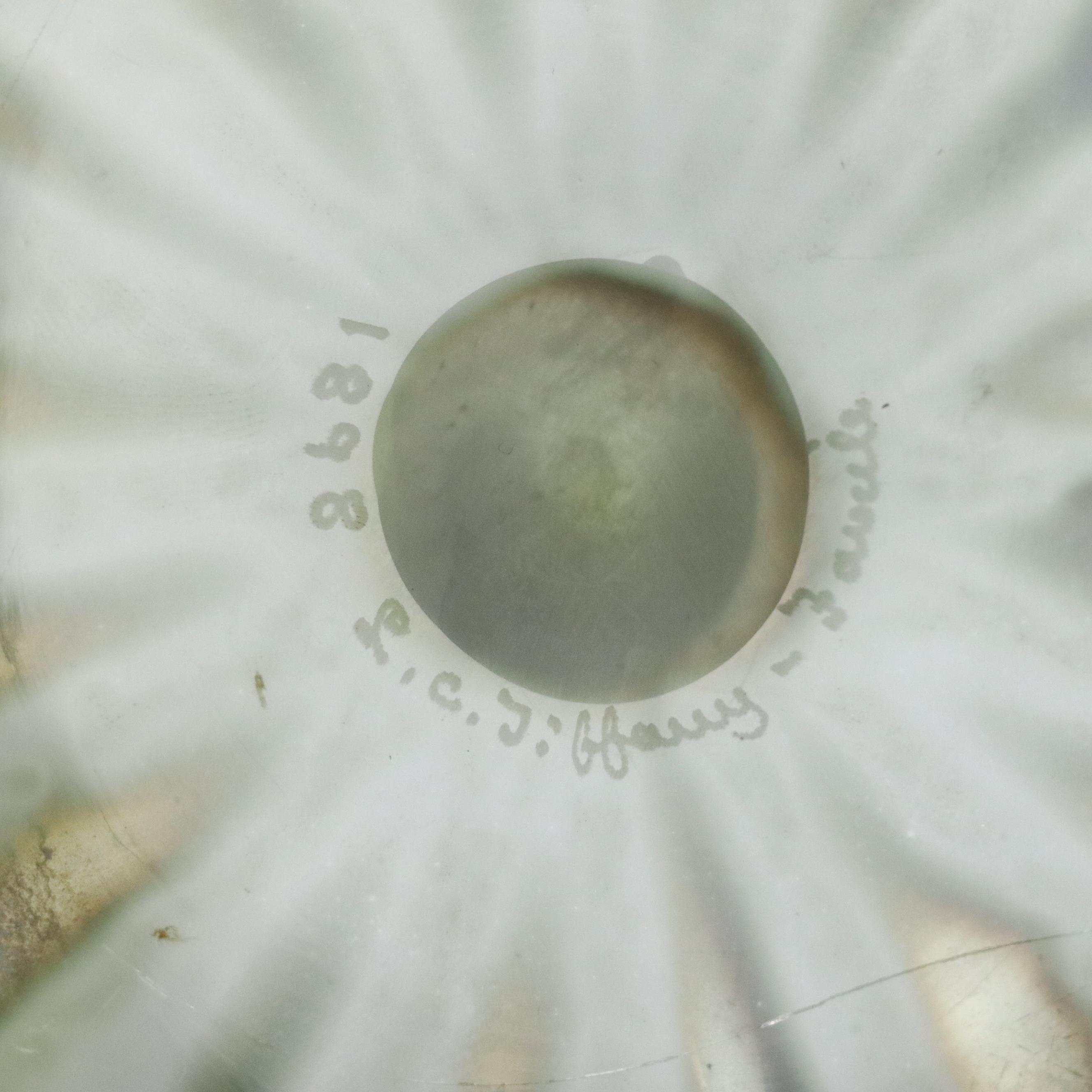 Louis Comfort Tiffany Favrile Opalescent Art Glass Bowl, Early 20th Century