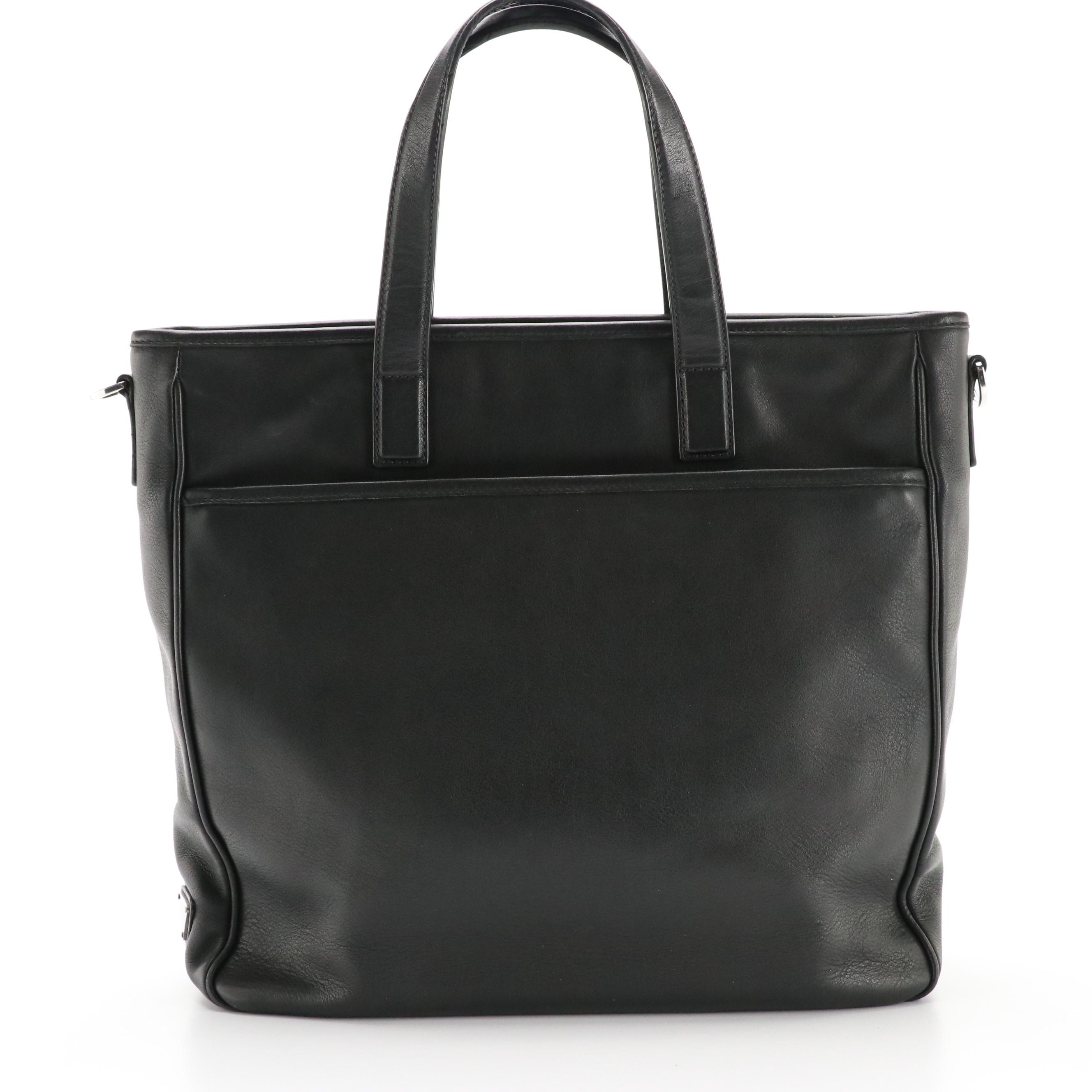 Prada Weekend/Business Bag in Black Leather
