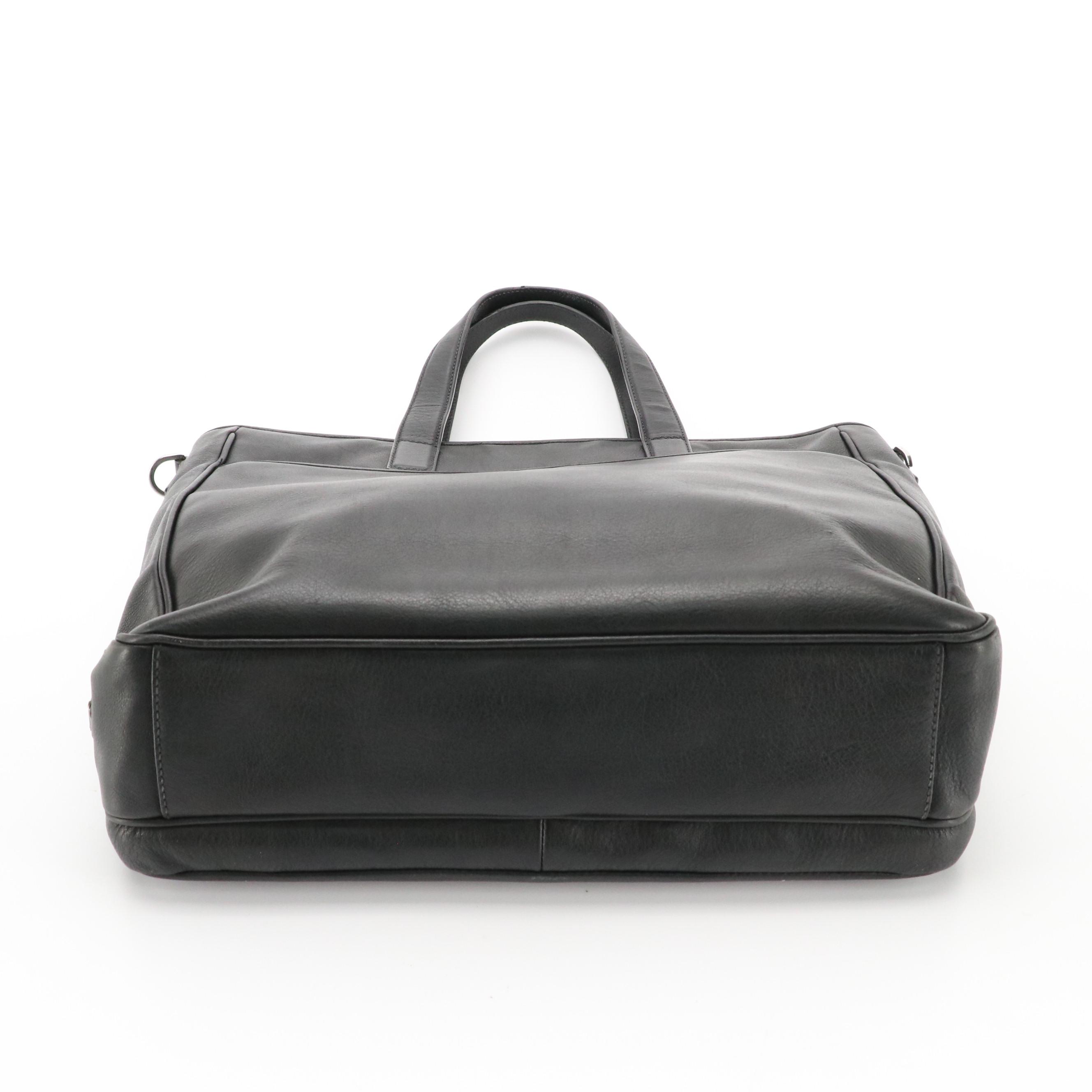 Prada Weekend/Business Bag in Black Leather