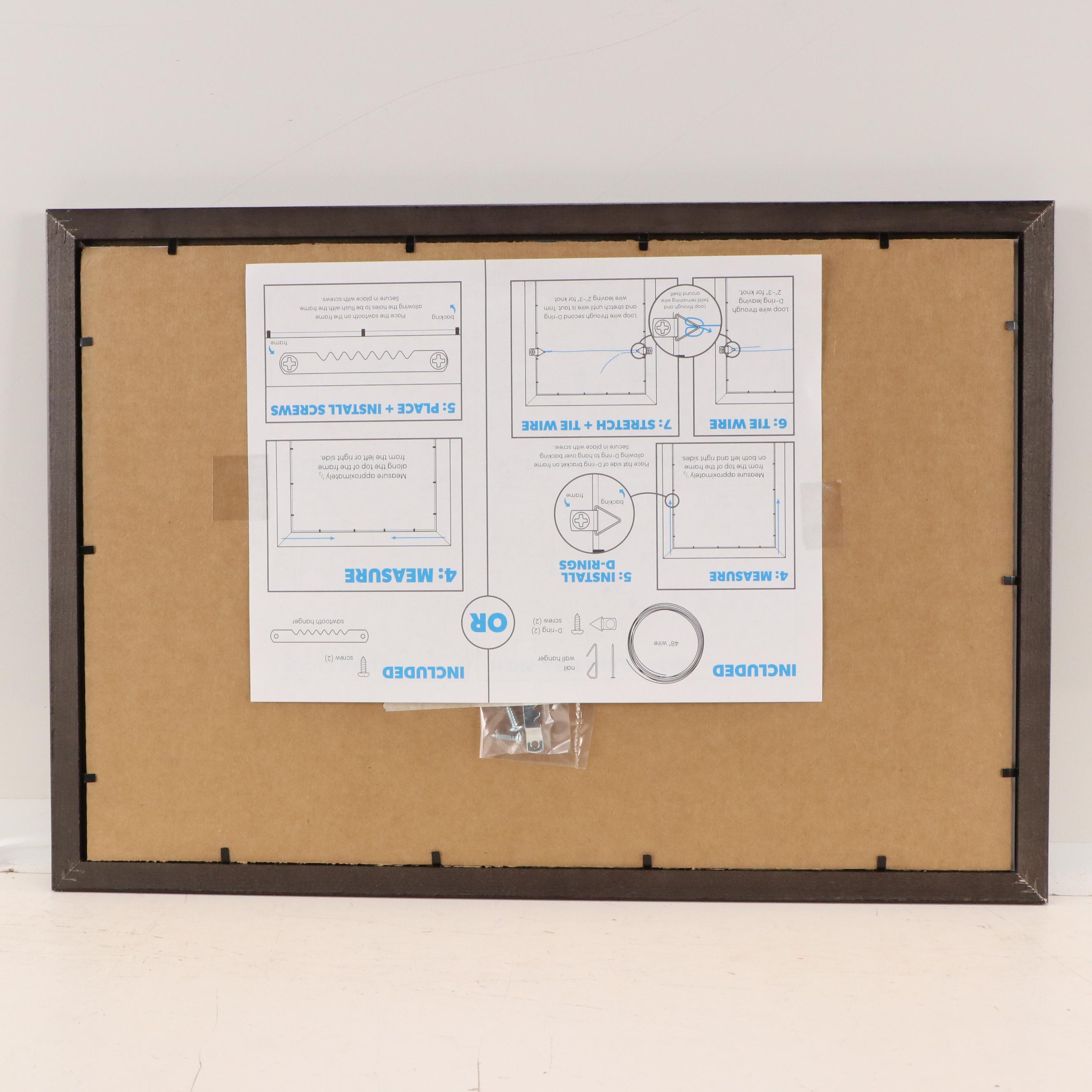 Jerry Quinton Kellems Figural Stylized Ink Drawing, 2005