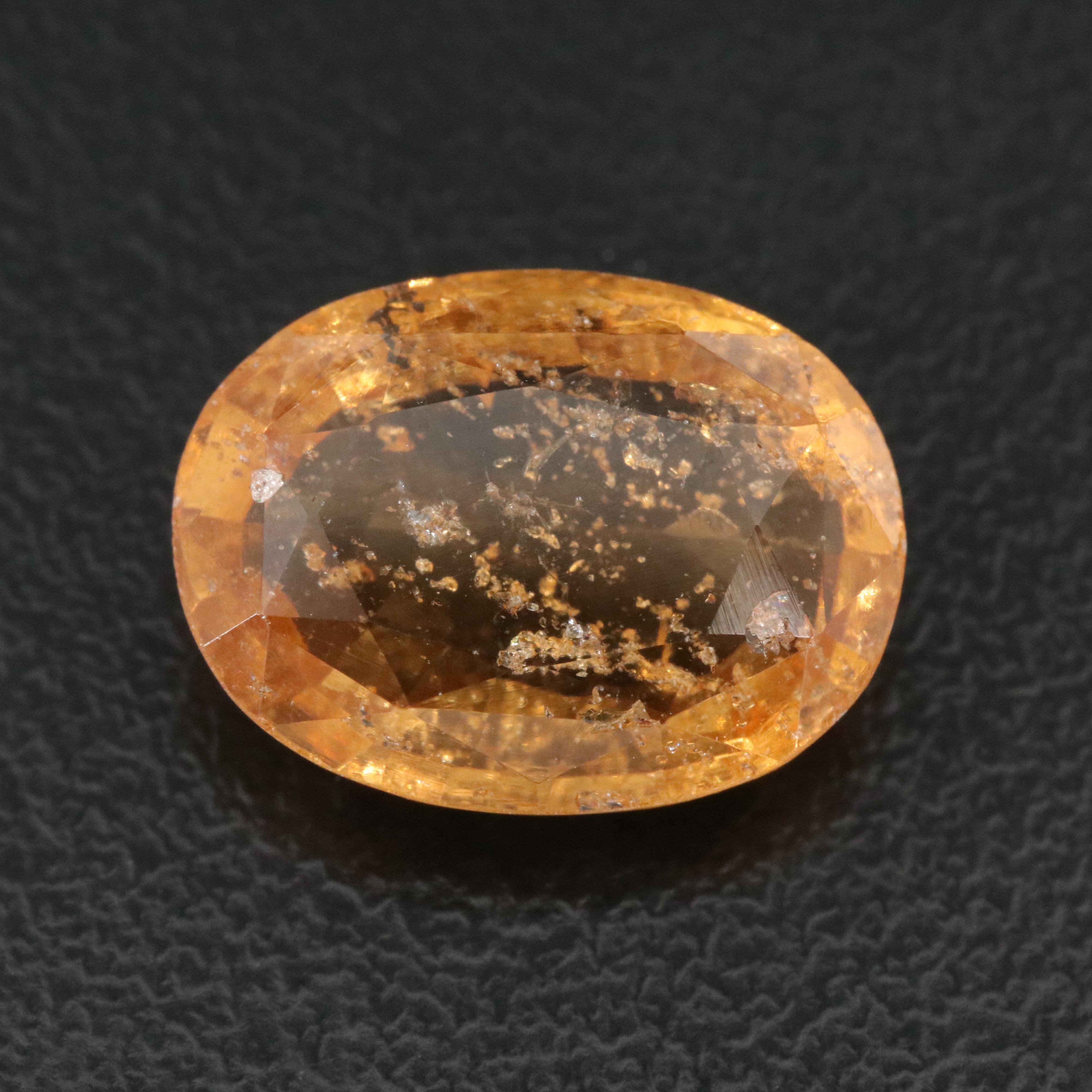 Loose 7.19 CT Hessonite